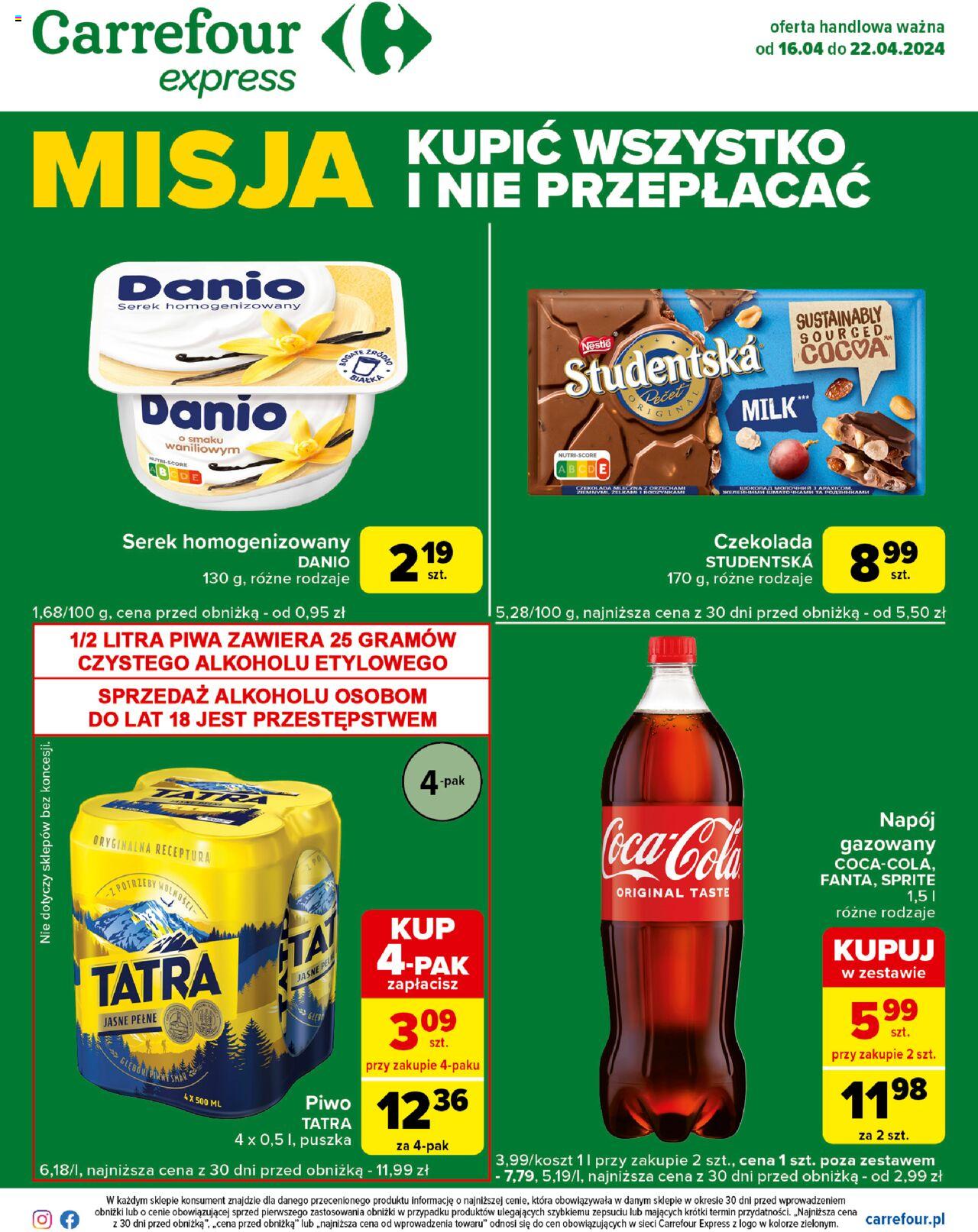 Carrefour Express II Gazetka ważna od 16.04.2024 do 22.04.2024 strona 2