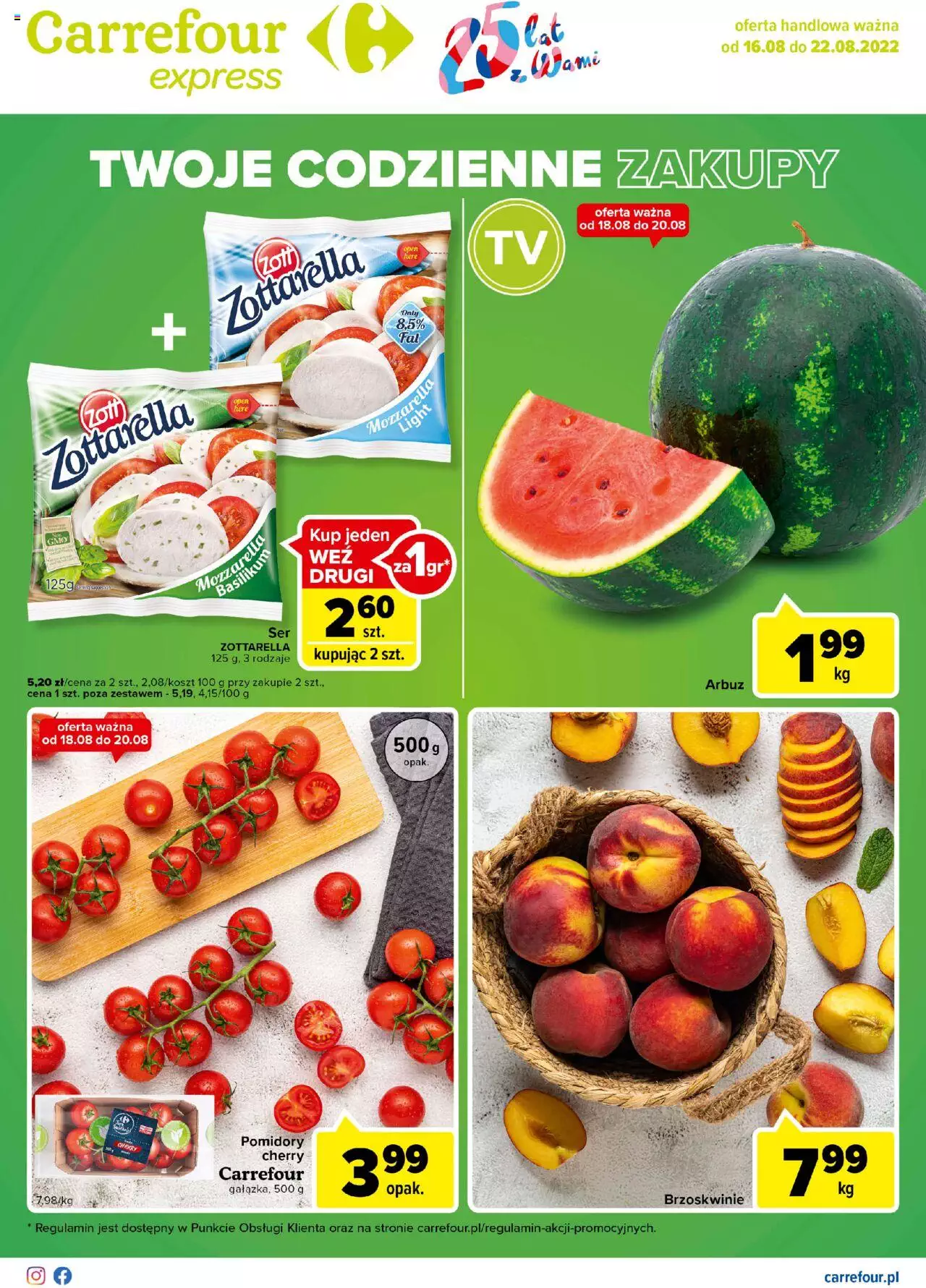 Carrefour Express II gazetka ważna od 16.08.2022 do 22.08.2022 strona 1