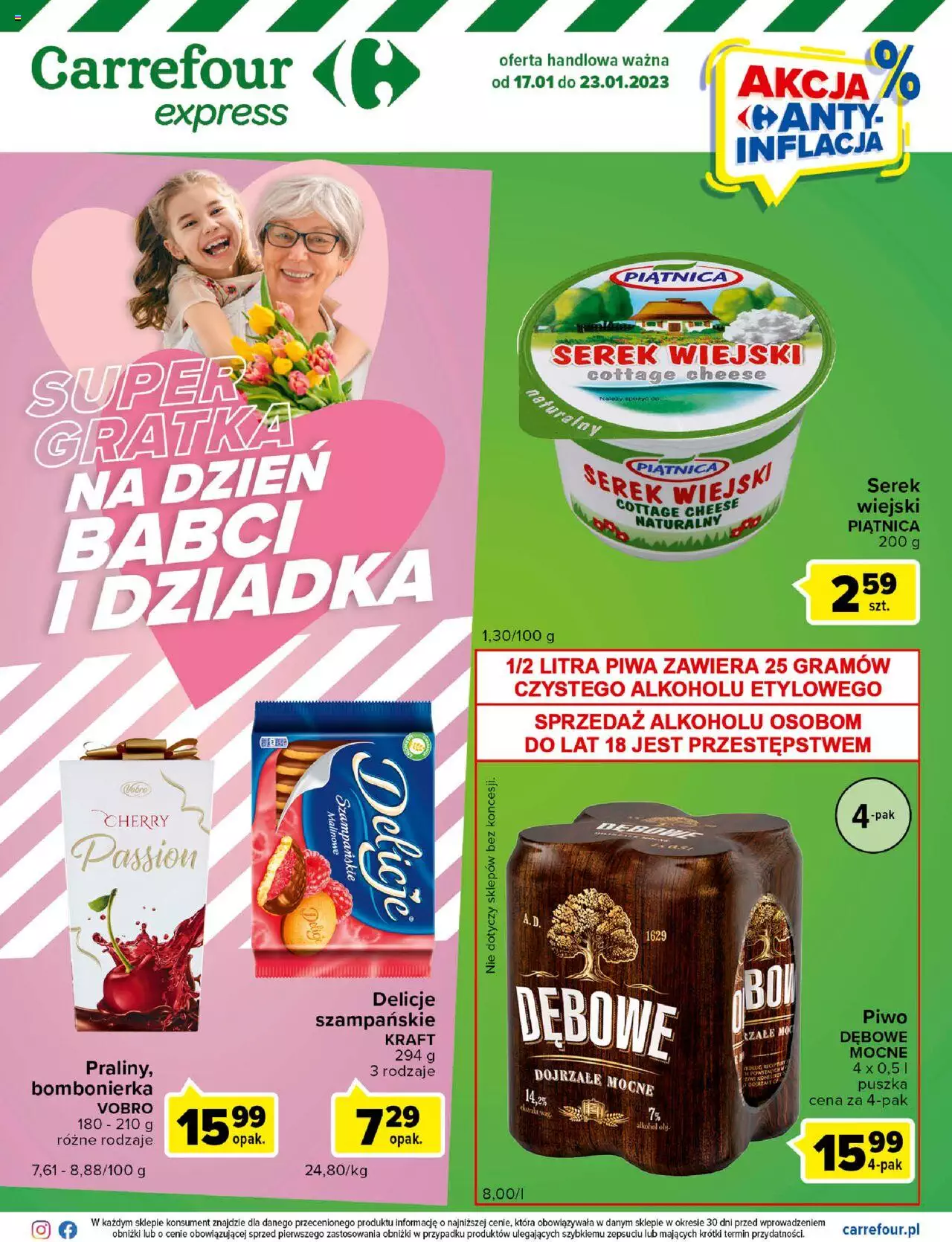 Carrefour Express II  Gazetka ważna od  17.01.2023 do 23.01.2023 strona 2