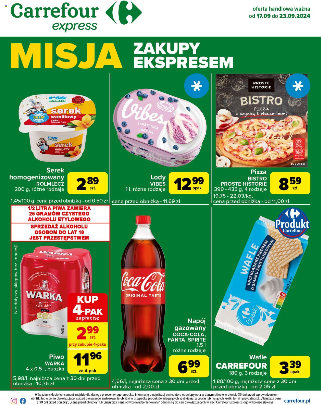 Carrefour Express II Gazetka ważna od 17.09.2024 do 23.09.2024 strona 2