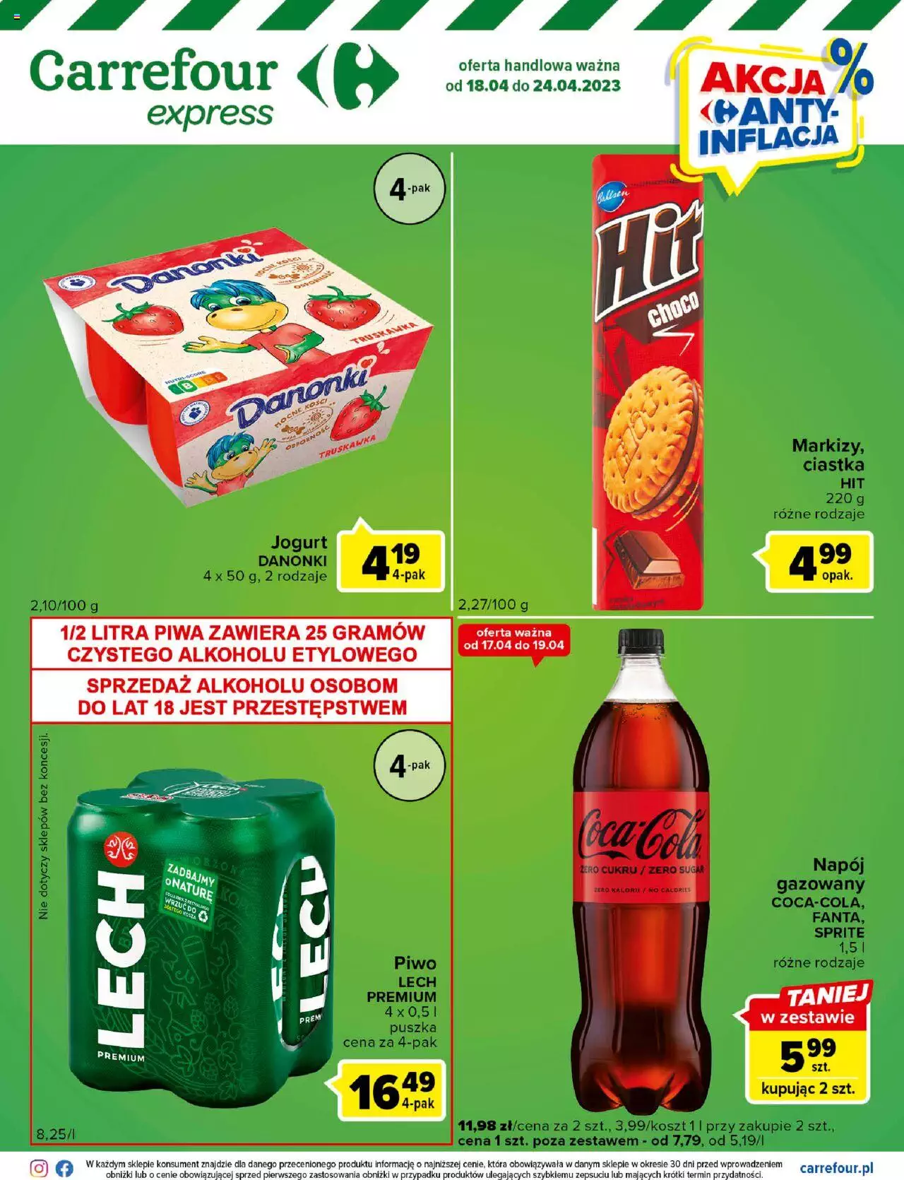 Carrefour Express II Gazetka  ważna od 18.04.2023 do 24.04.2023 strona 2