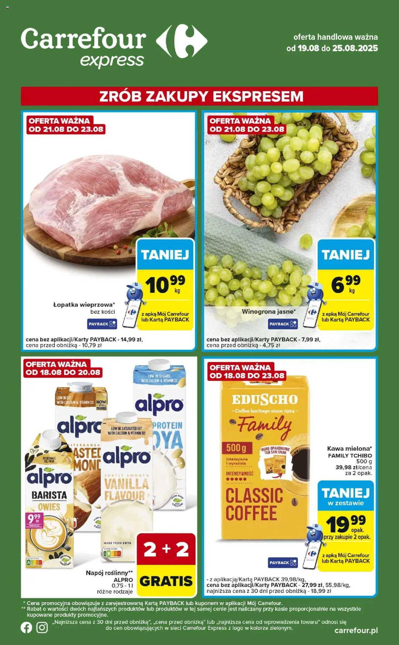 Carrefour Express II  Gazetka ważna od  19.08.2025 do 25.08.2025 strona 1