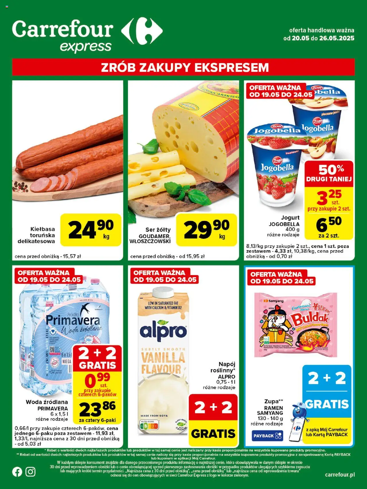 Carrefour Express II Gazetka ważna od 20.05.2025 do 26.05.2025 strona 1