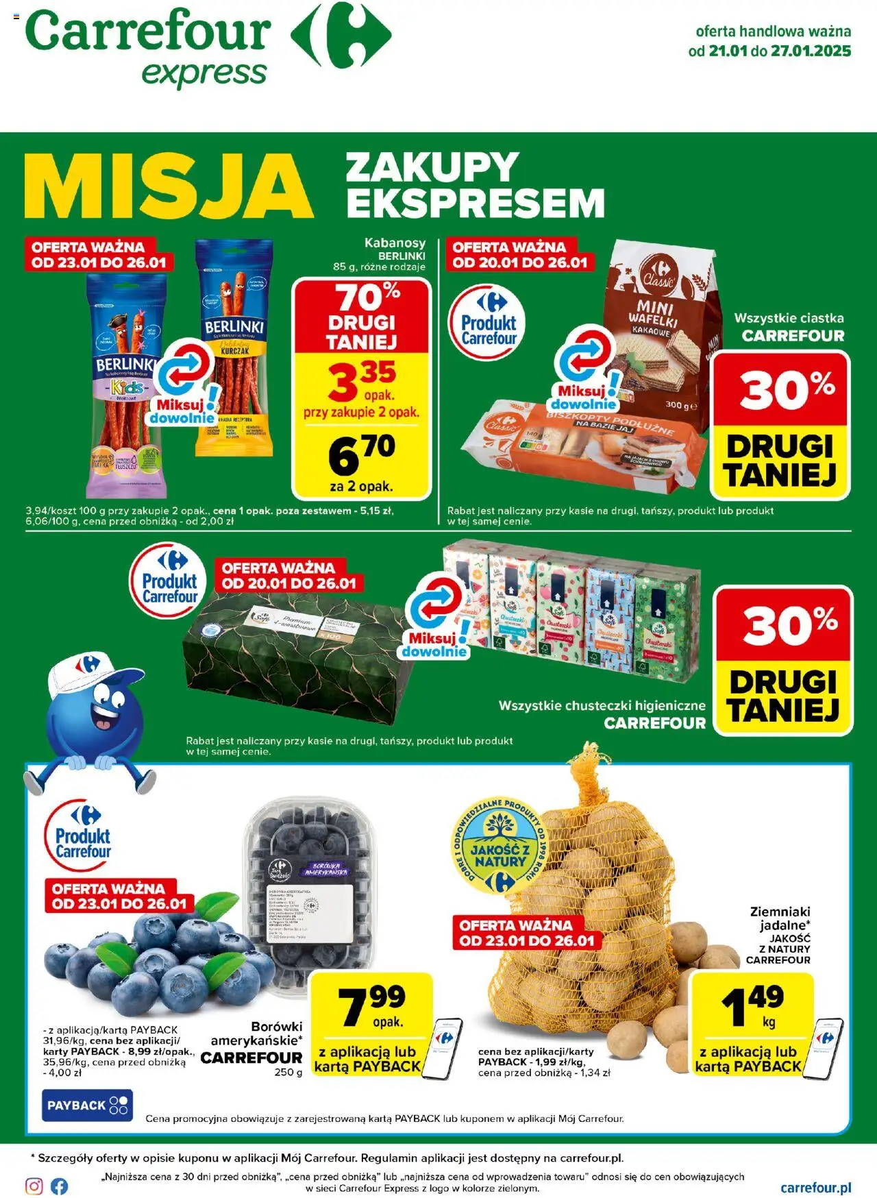 Carrefour Express II Gazetka ważna od 21.01.2025 do 27.01.2025 strona 1