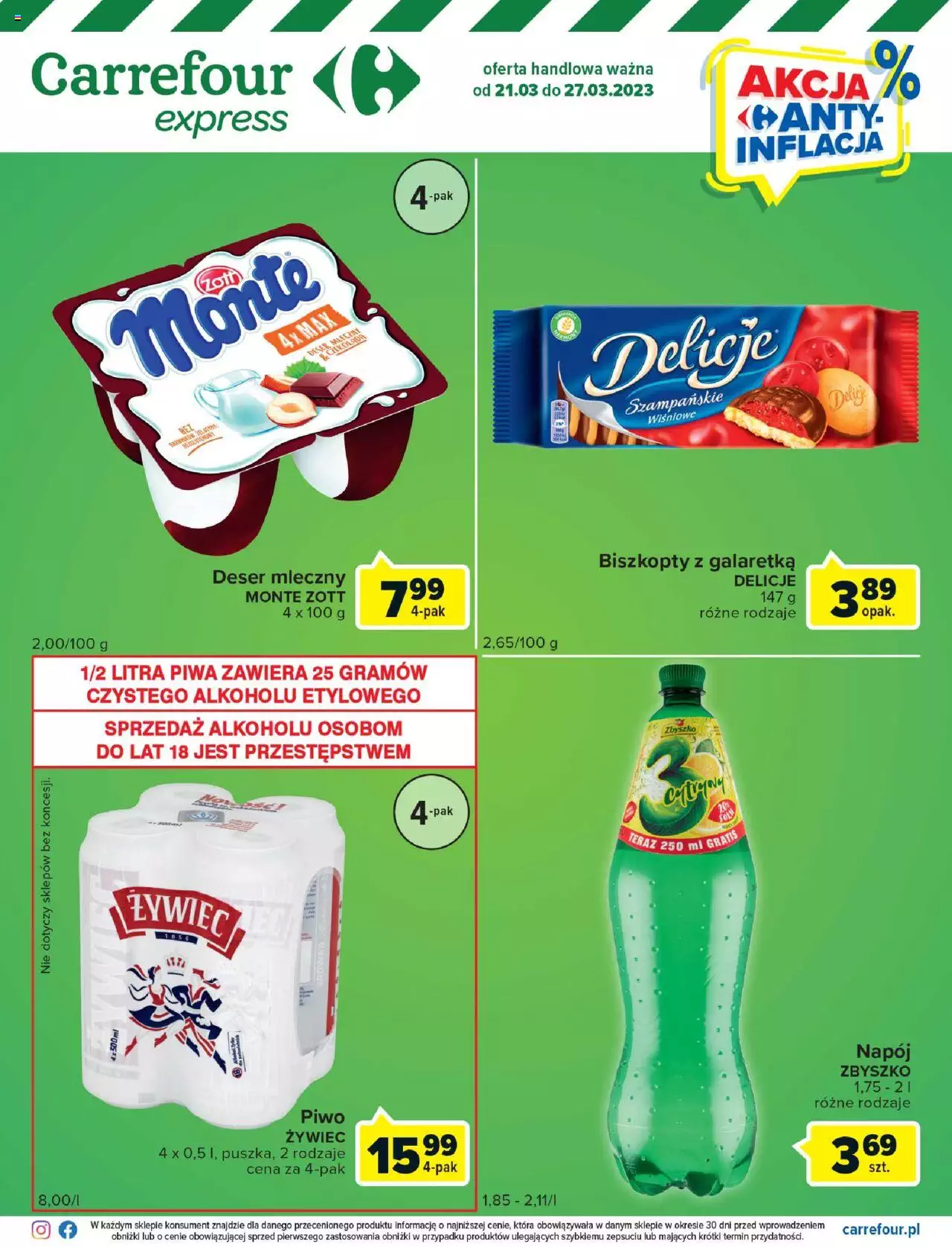Carrefour Express II Gazetka ważna od 21.03.2023 do  27.03.2023 strona 2
