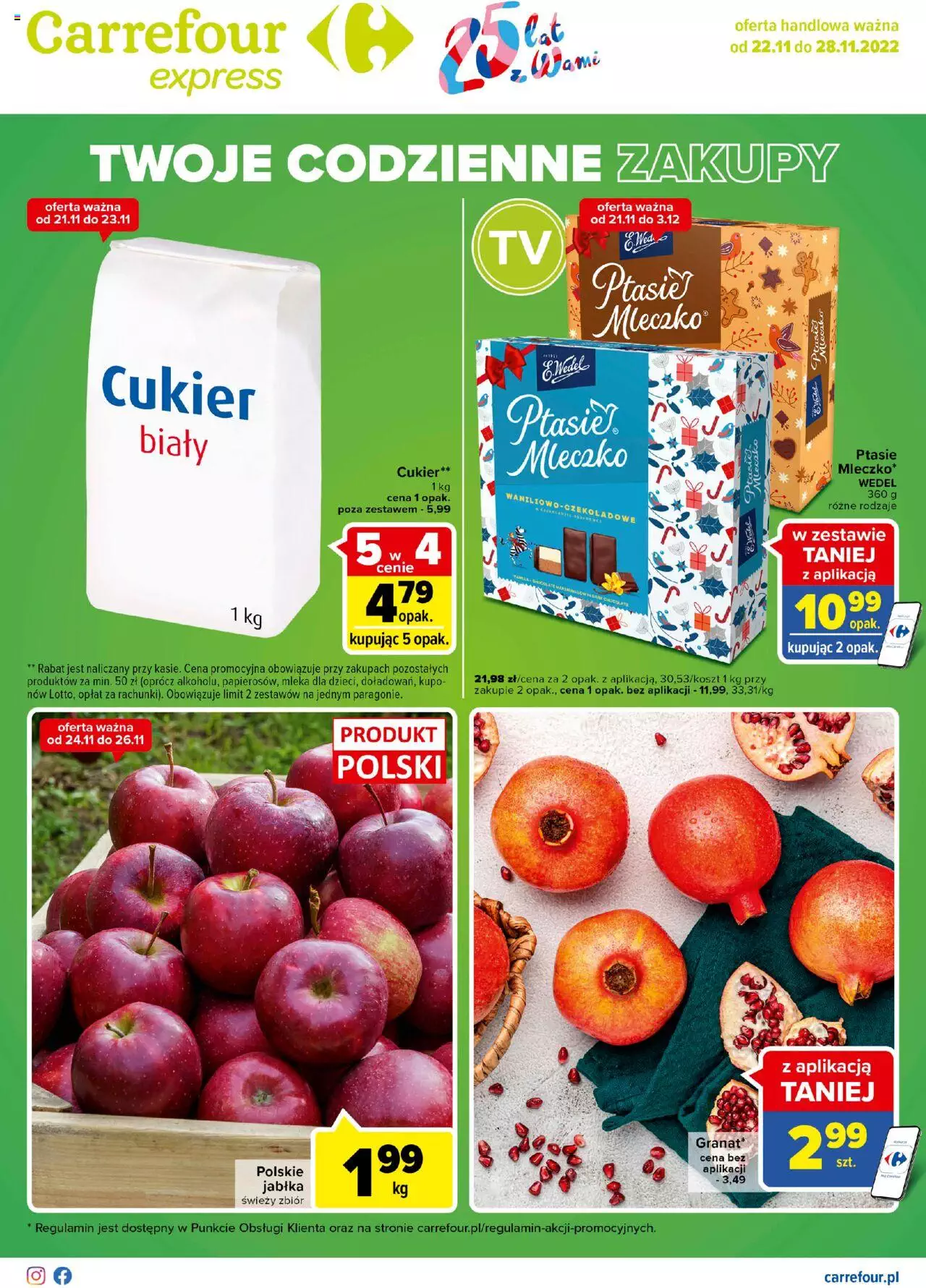 Carrefour Express II Gazetka ważna od 22.11.2022 do 28.11.2022 strona 1