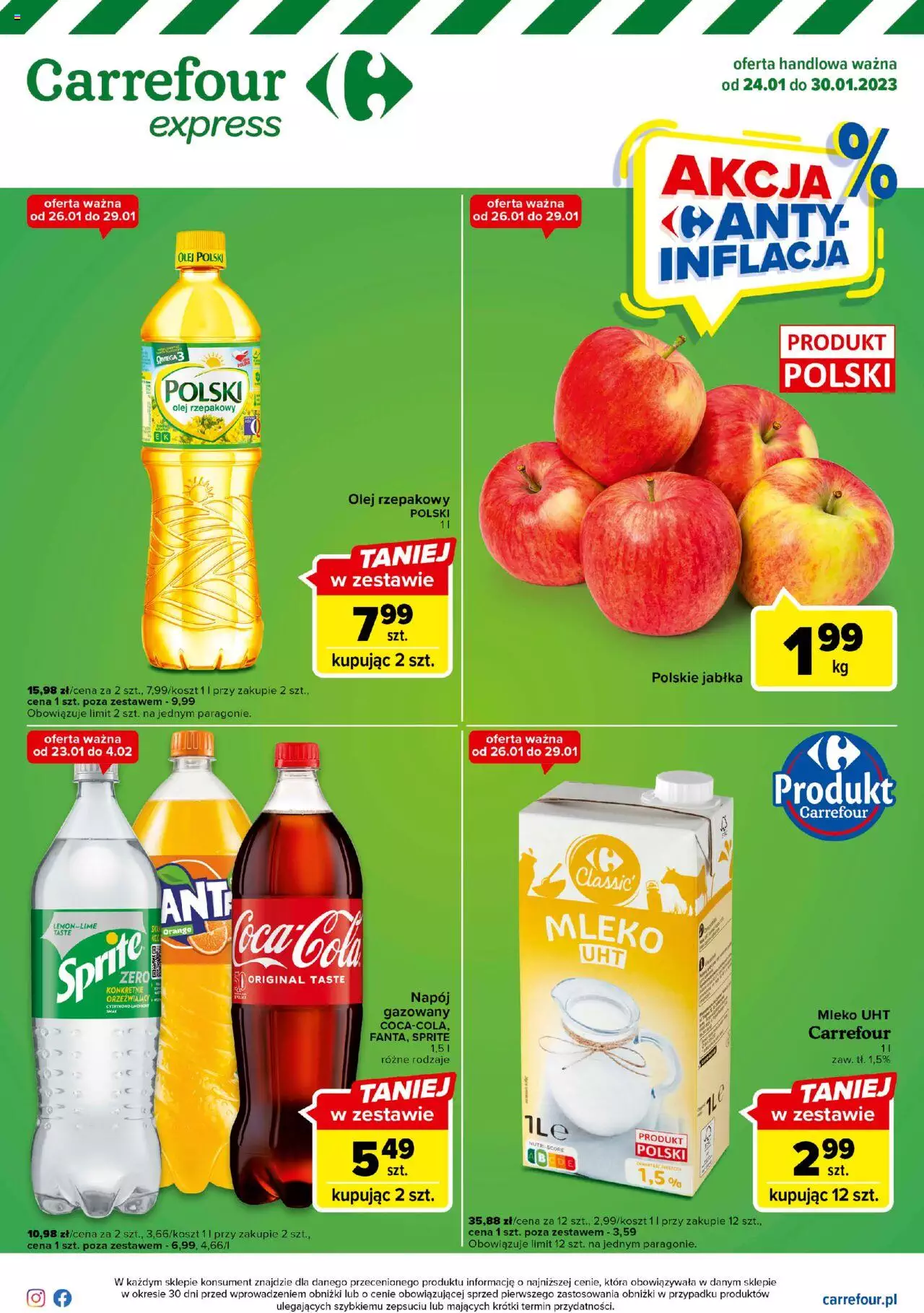 Carrefour Express II Gazetka ważna od 24.01.2023 do 30.01.2023 strona 1