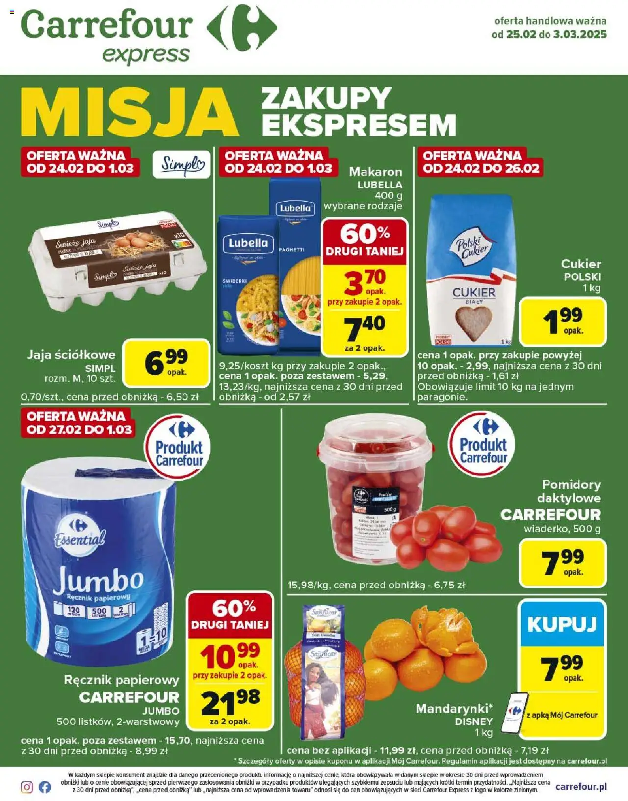 Carrefour Express II Gazetka ważna od 25.02.2025 do 03.03.2025 strona 1