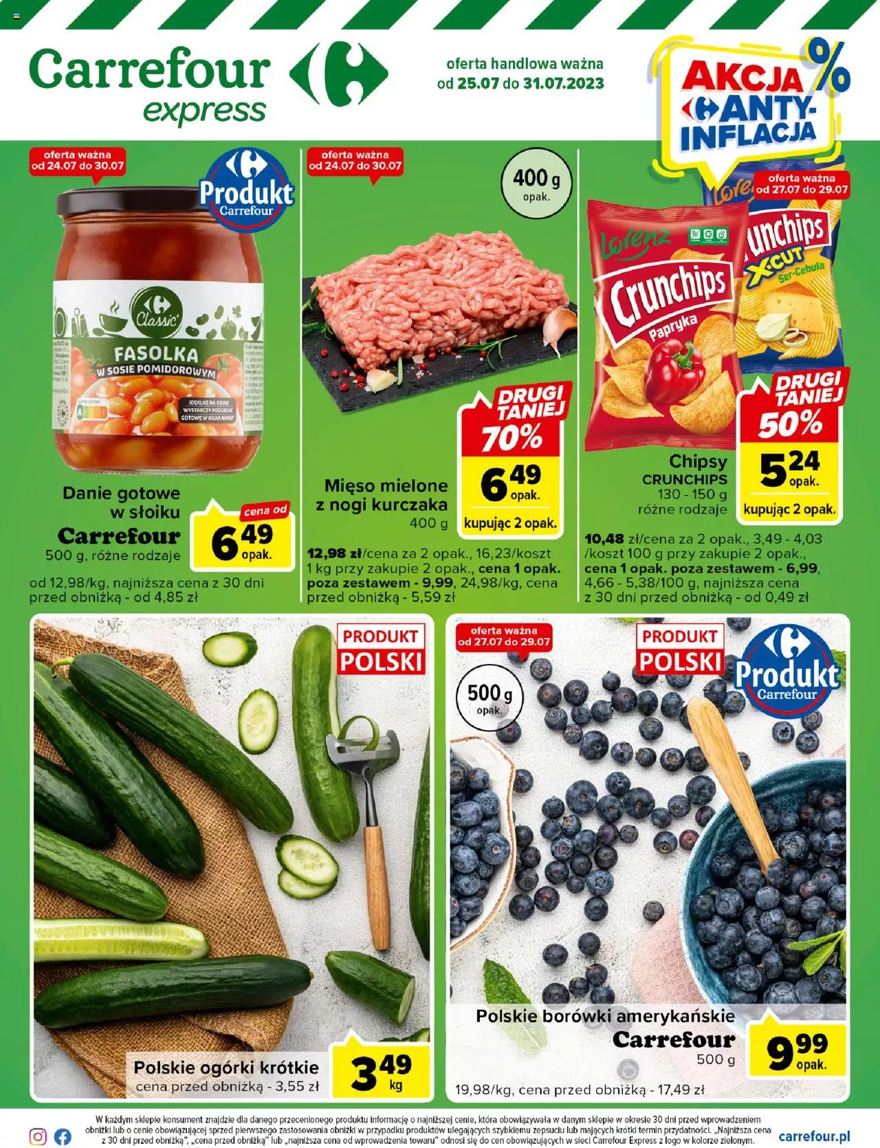 Carrefour Express II gazetka ważna  od 25.07.2023 do 31.07.2023 strona 1