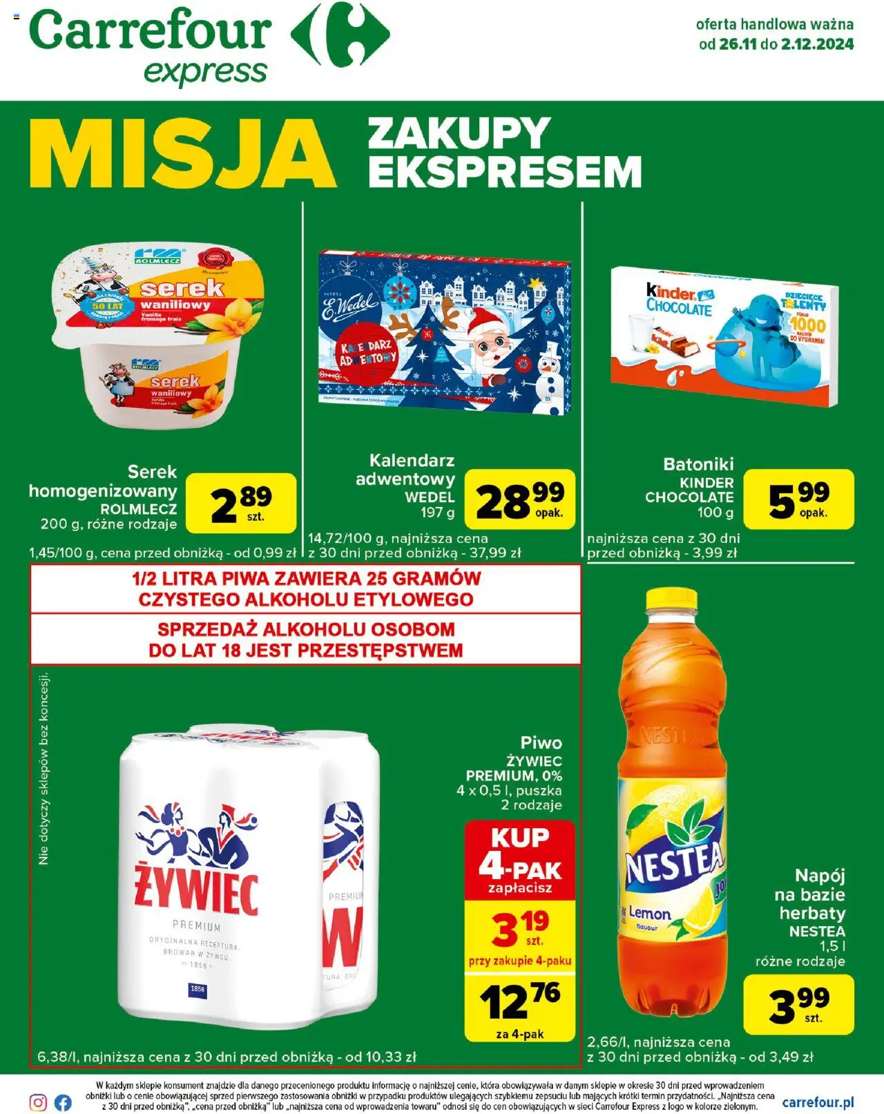 Carrefour Express II gazetka ważna od 26.11.2024 do 02.12.2024 strona 2