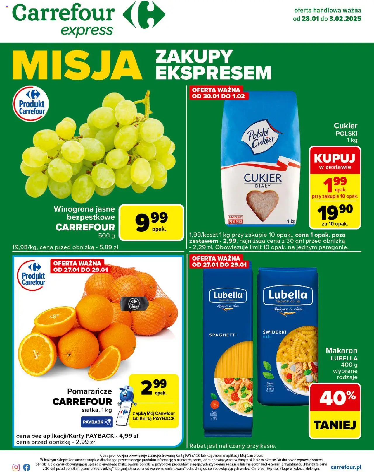 Carrefour Express II Gazetka ważna od 28.01.2025 do 03.02.2025 strona 1