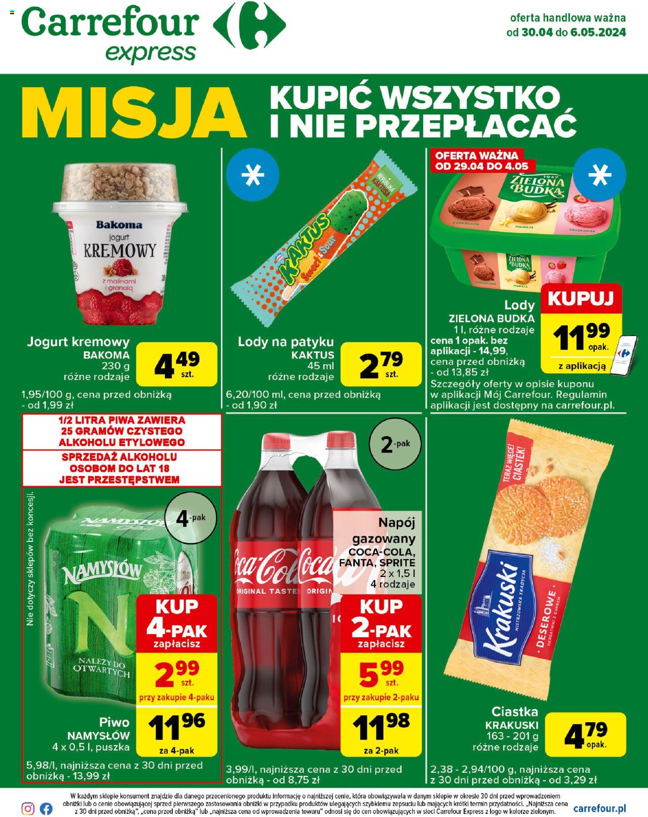 Carrefour Express II Gazetka ważna od 30.04.2024 do 06.05.2024 strona 2