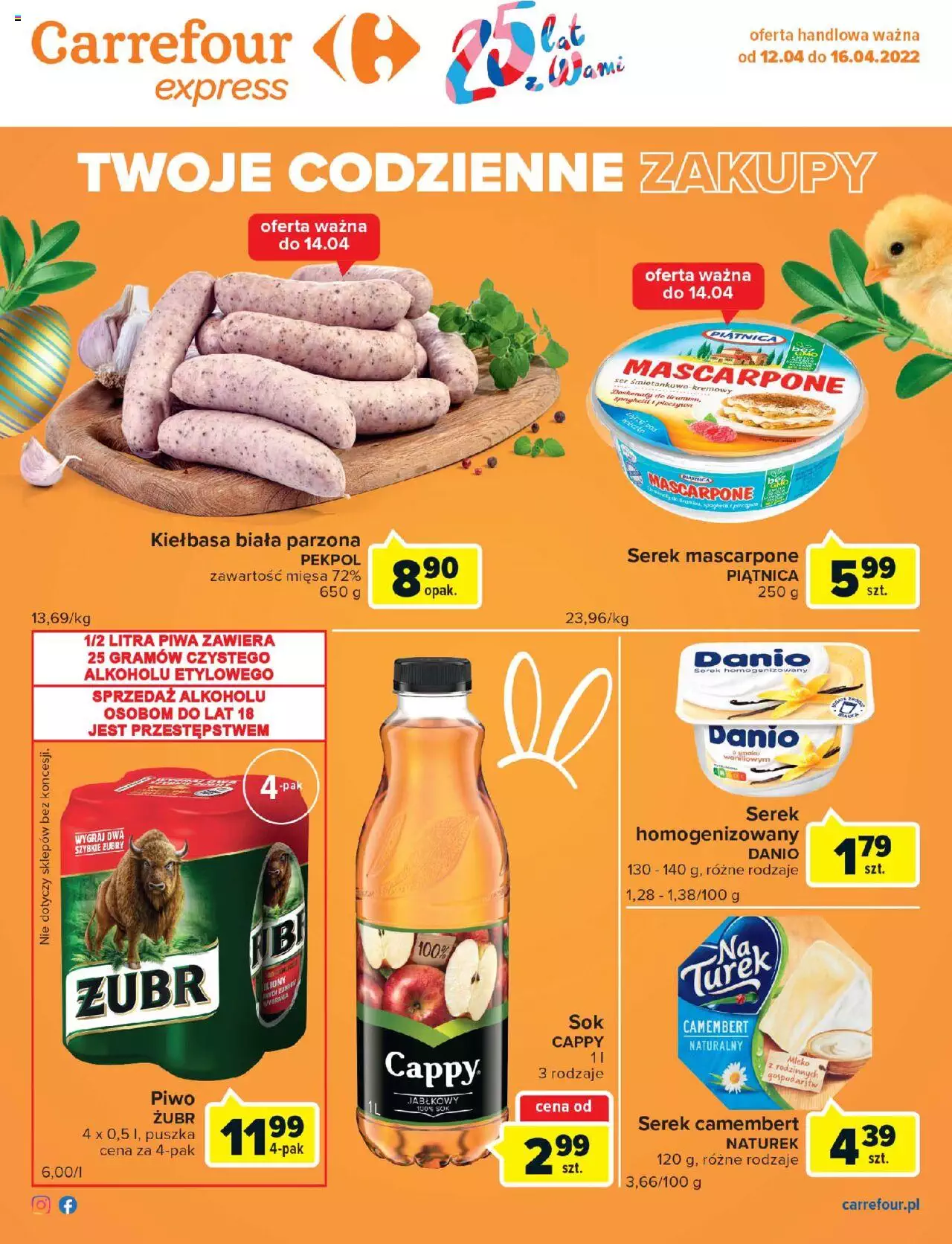 Carrefour  Express N gazetka ważna od 12.04.2022 do 16.04.2022 strona 2