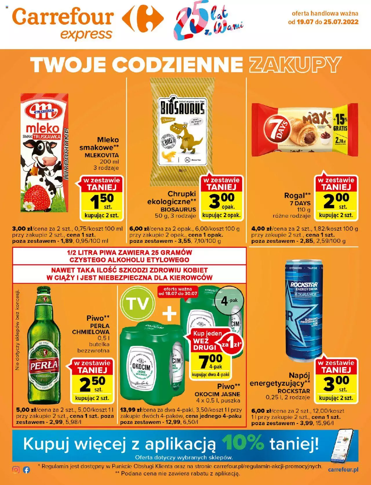 Carrefour Express N gazetka ważna od 19.07.2022 do 25.07.2022 strona 1