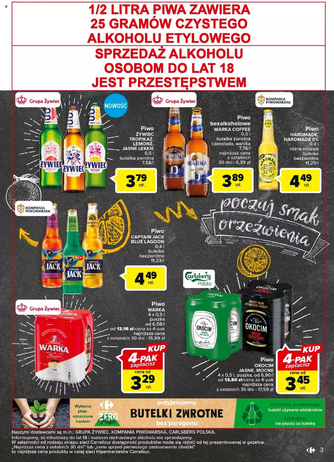 Carrefour Festiwal piwa Gazetka ważna od 06.06.2023 do 25.06.2023 strona 3
