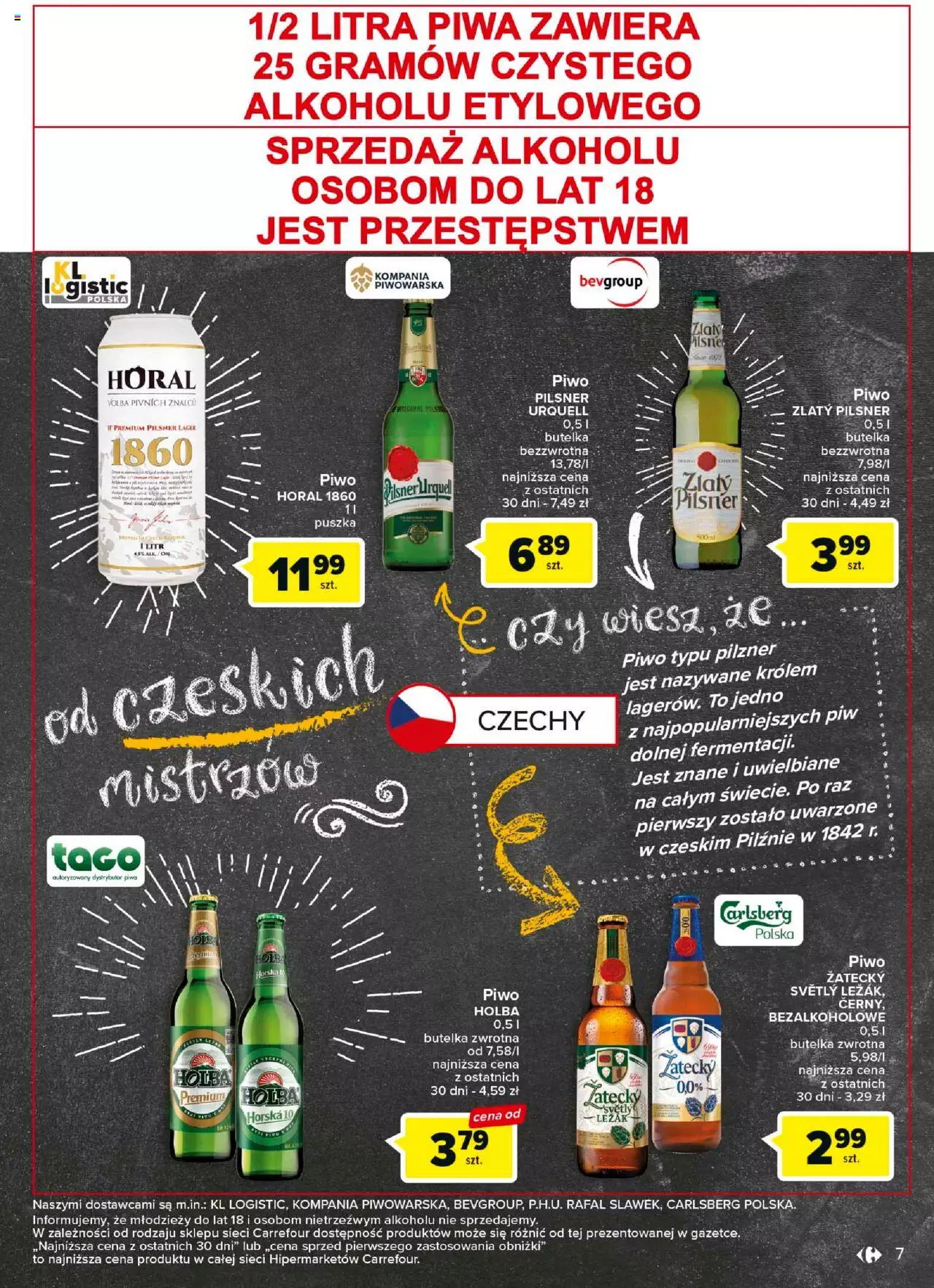 Carrefour Festiwal piwa Gazetka ważna od 06.06.2023 do 25.06.2023 strona 7