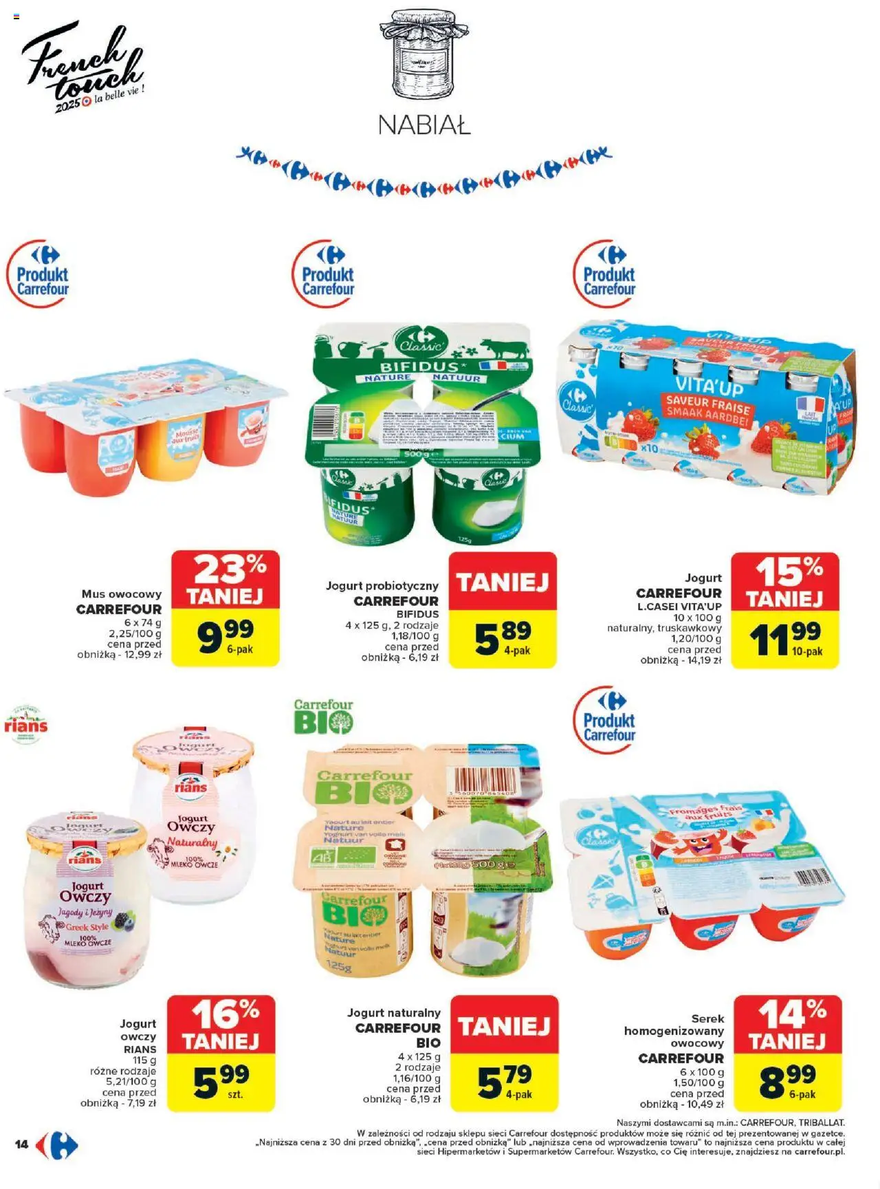 Carrefour French Touch Gazetka ważna od 13.10.2025 do 25.10.2025 strona 14