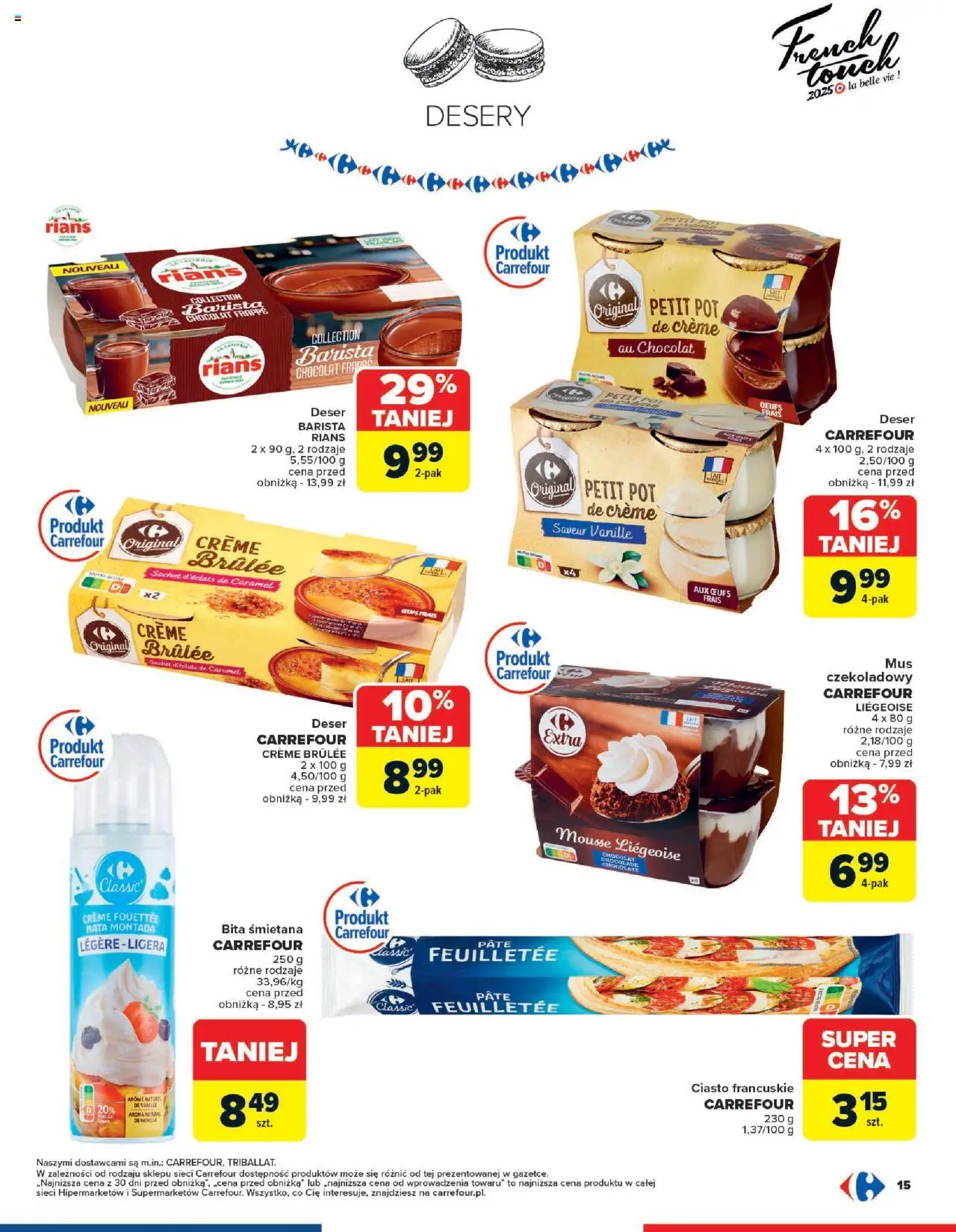 Carrefour French Touch Gazetka ważna od 13.10.2025 do 25.10.2025 strona 15