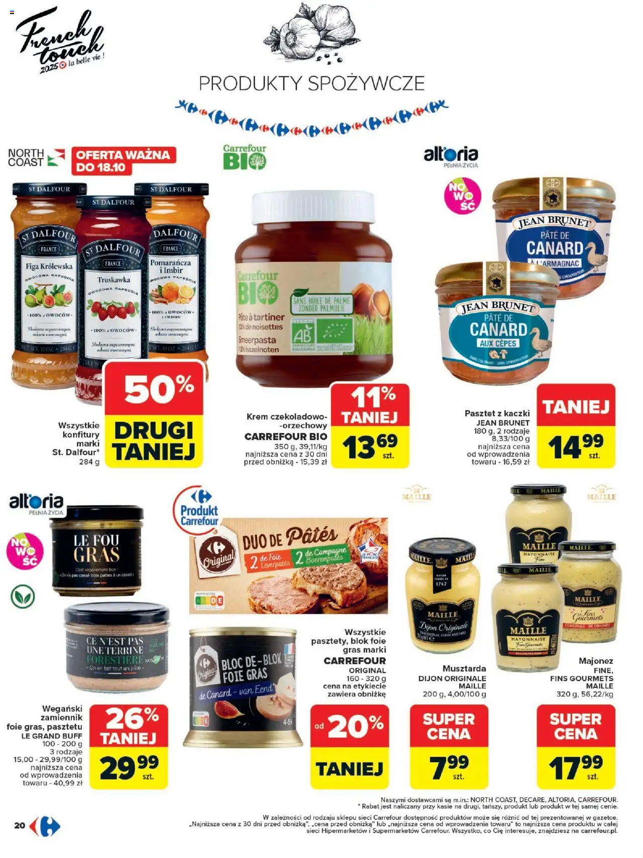 Carrefour French Touch Gazetka ważna od 13.10.2025 do 25.10.2025 strona 20