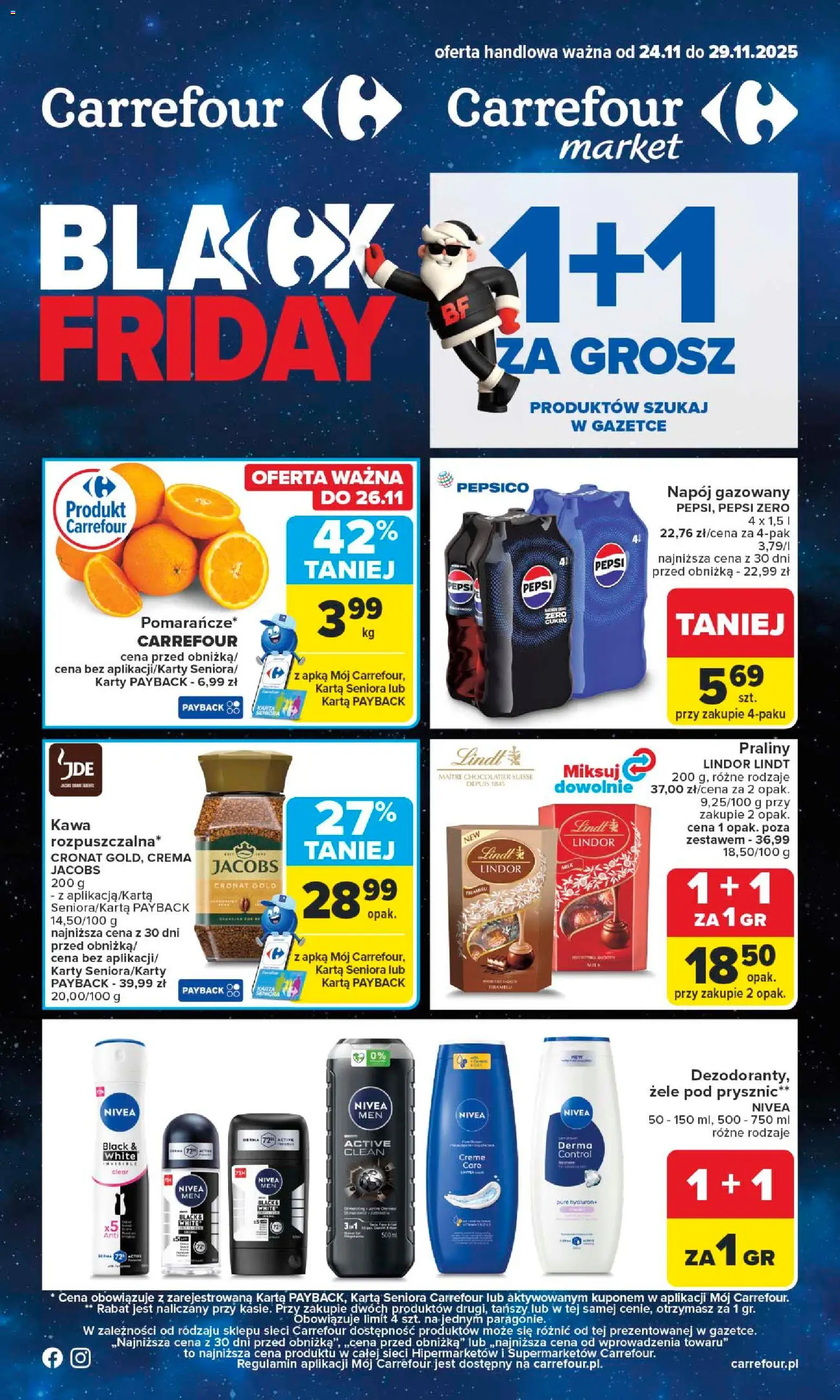 Carrefour gazetka  BLACK FRIDAY  ważna od 24.11.2025 do 29.11.2025 strona 1