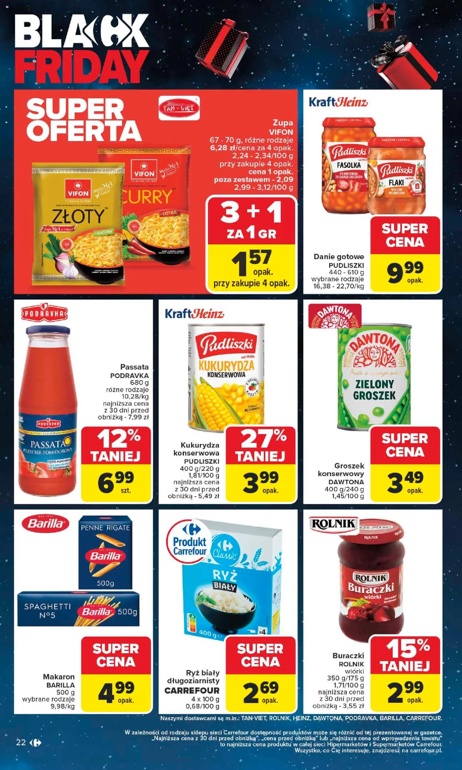 Carrefour gazetka  BLACK FRIDAY  ważna od 24.11.2025 do 29.11.2025 strona 22
