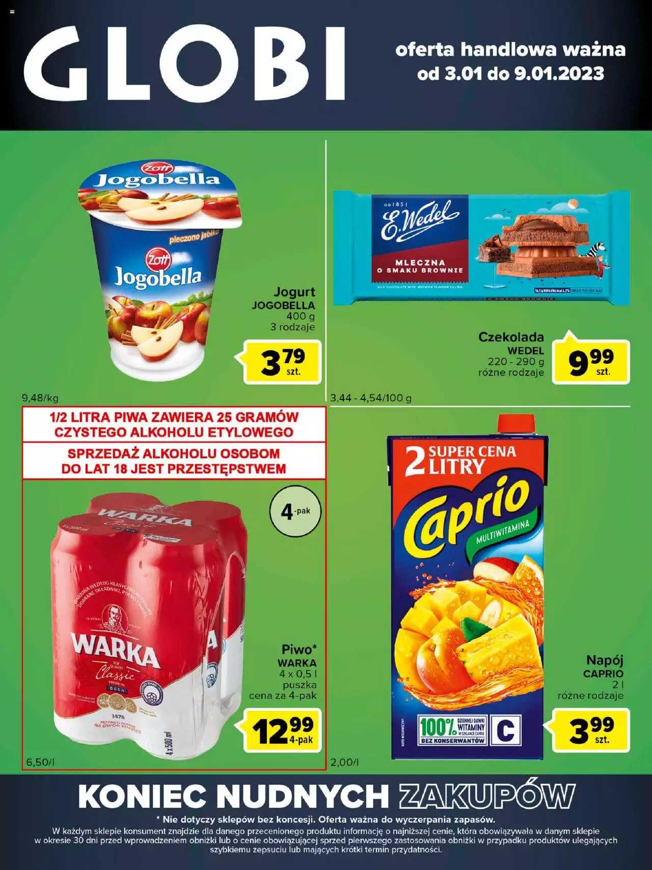 Carrefour Gazetka Globi Gazetka ważna od  03.01.2023 do 09.01.2023 strona 1