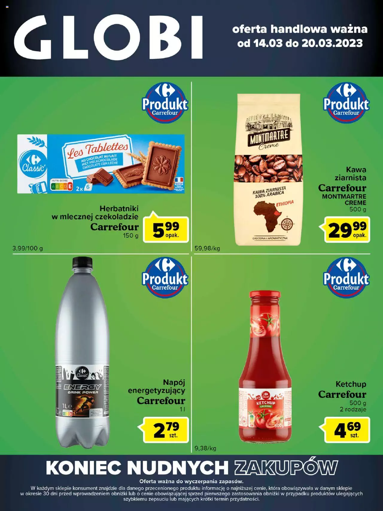 Carrefour Gazetka Globi ważna od 14.03.2023 do 20.03.2023 strona 2