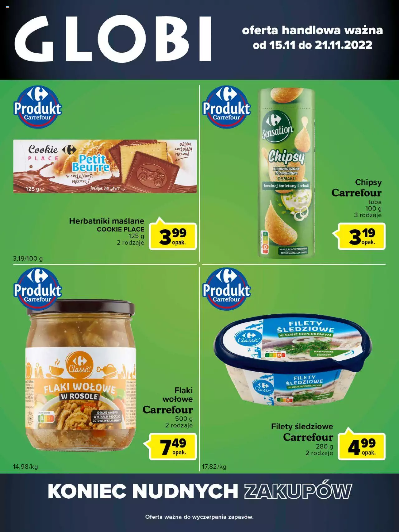 Carrefour Gazetka Globi ważna od 15.11.2022 do 21.11.2022 strona 2