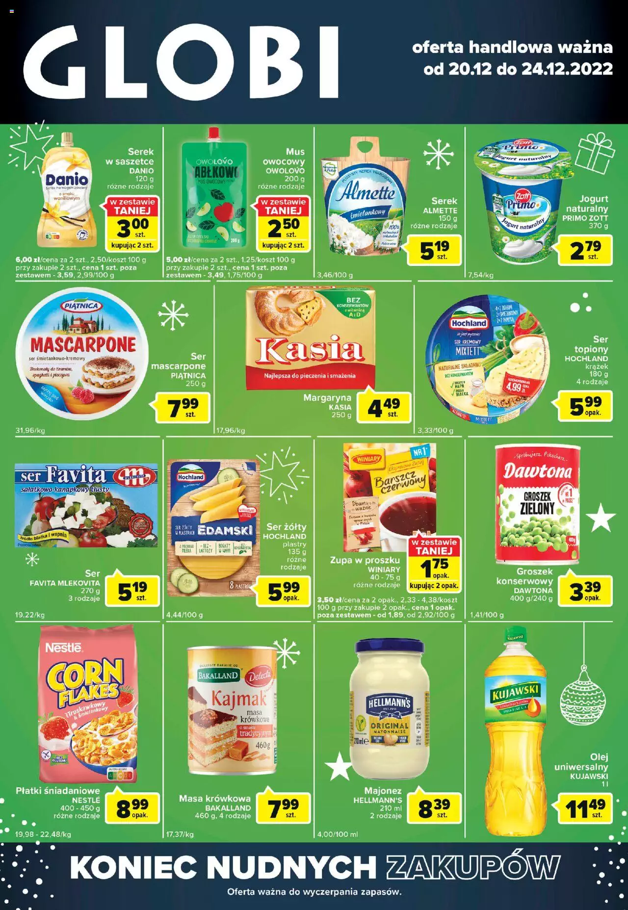 Carrefour Gazetka Globi ważna od 20.12.2022 do 24.12.2022 strona 1