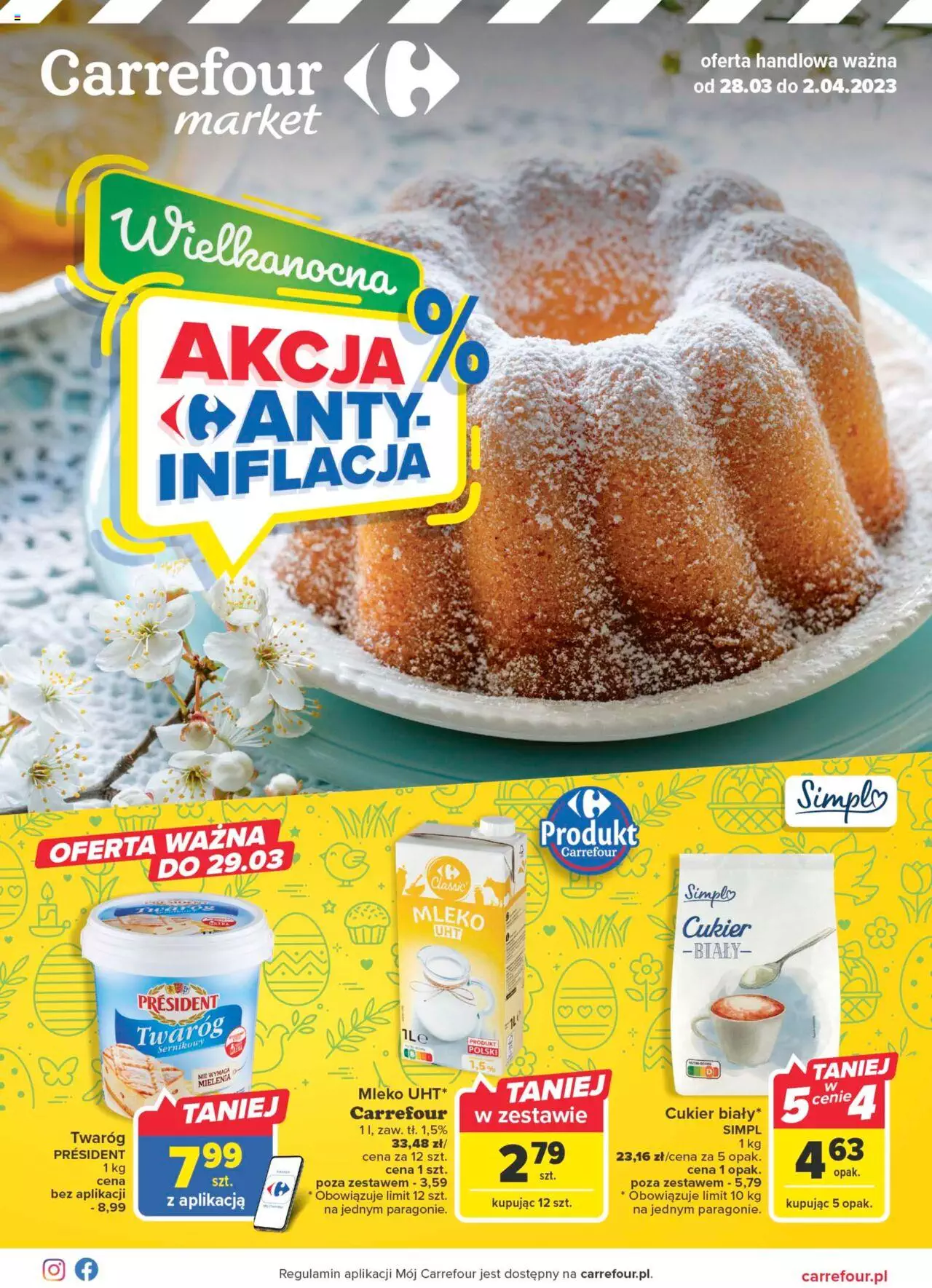 Carrefour Gazetka Market ważna od 28.03.2023 do 02.04.2023 strona 1