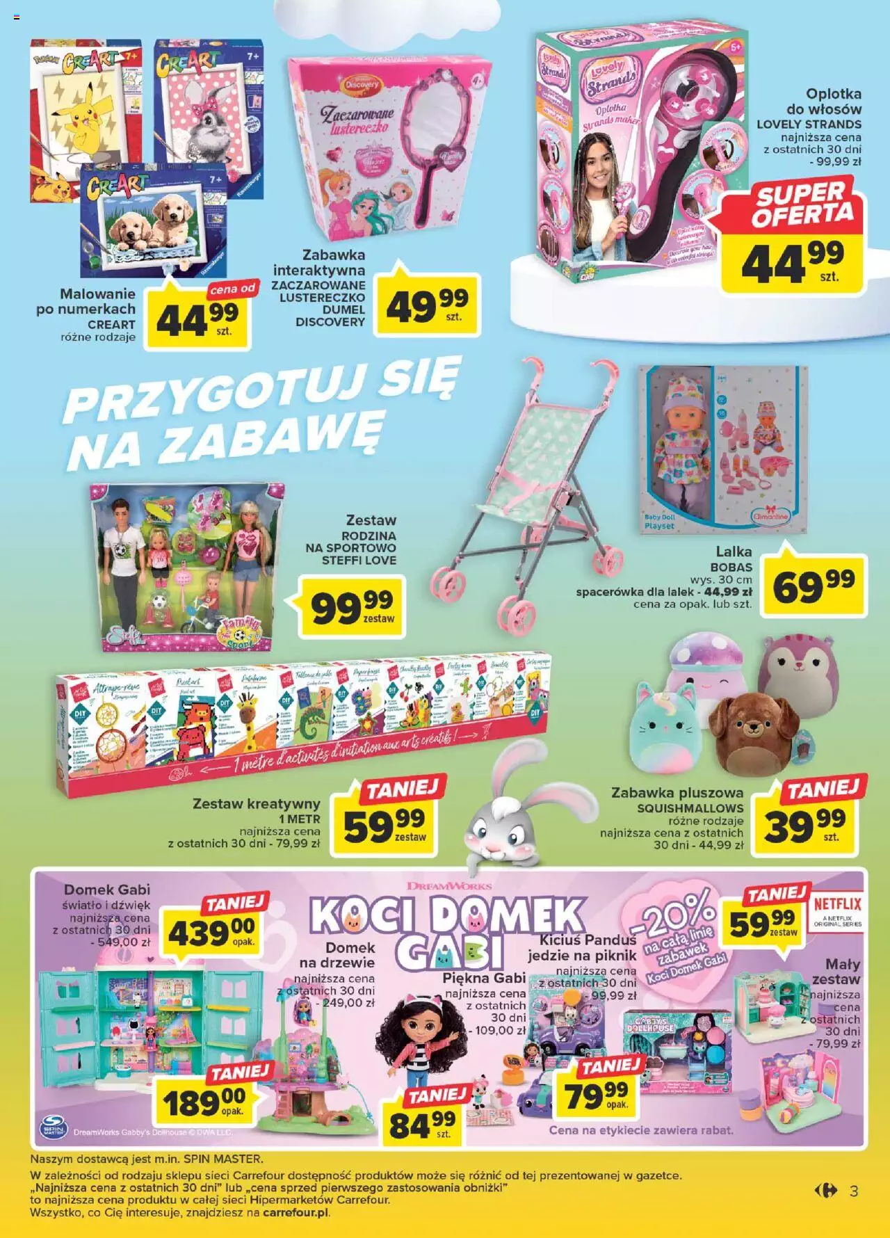 Carrefour Gazetka Moc świątecznej zabawy ważna od 21.03.2023 do 08.04.2023 strona 3