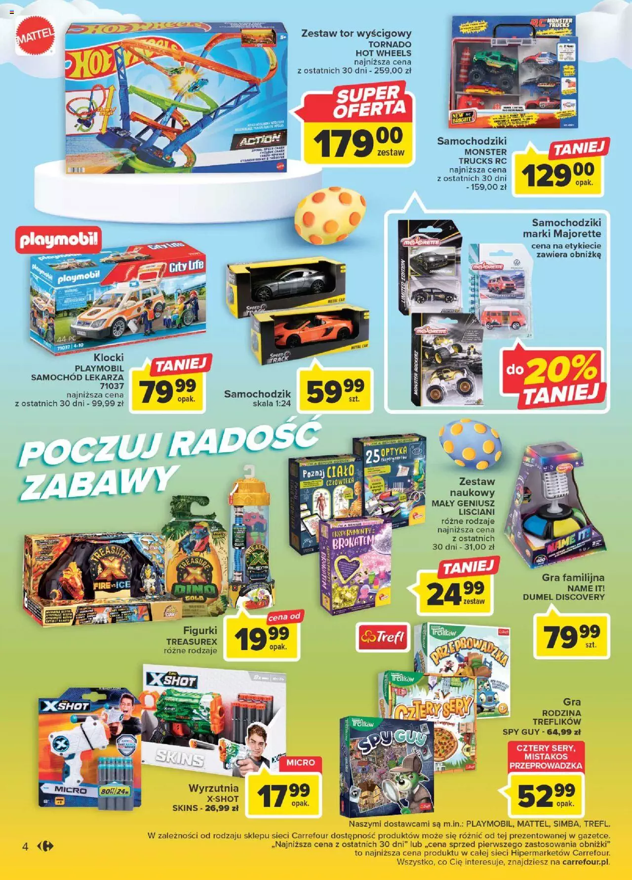 Carrefour Gazetka Moc świątecznej zabawy ważna od 21.03.2023 do 08.04.2023 strona 4