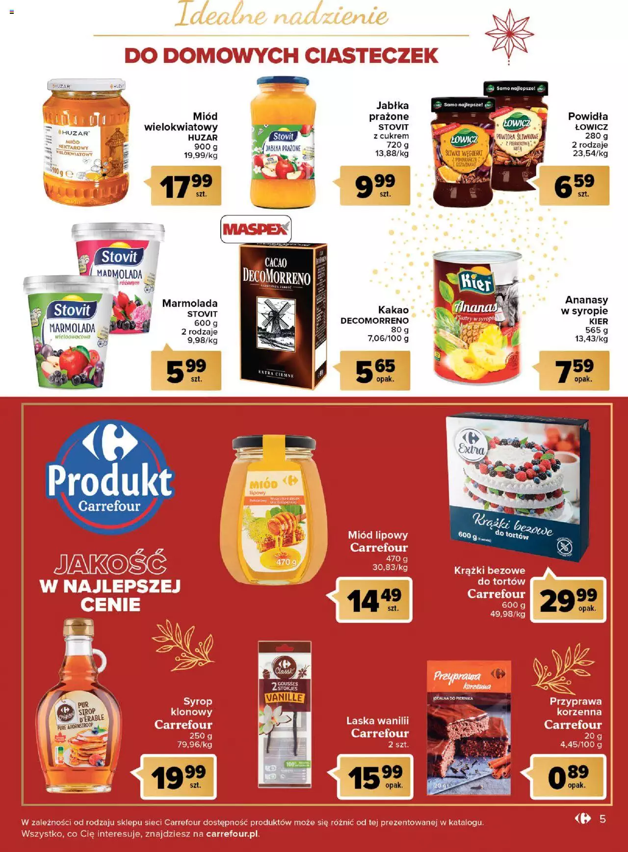 Carrefour Gazetka Świąteczne wypieki ważna od  22.11.2022 do 11.12.2022 strona 5