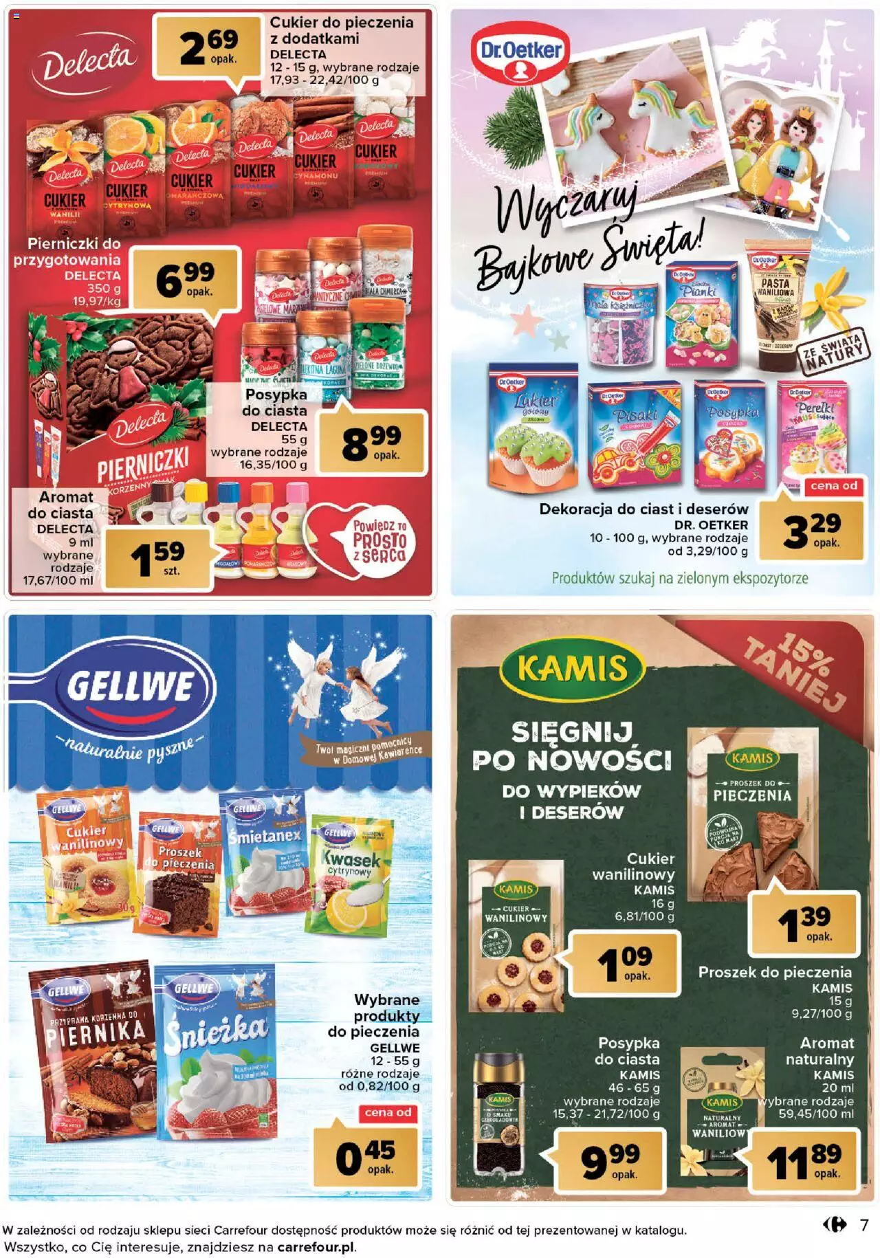 Carrefour Gazetka Świąteczne wypieki ważna od  22.11.2022 do 11.12.2022 strona 7