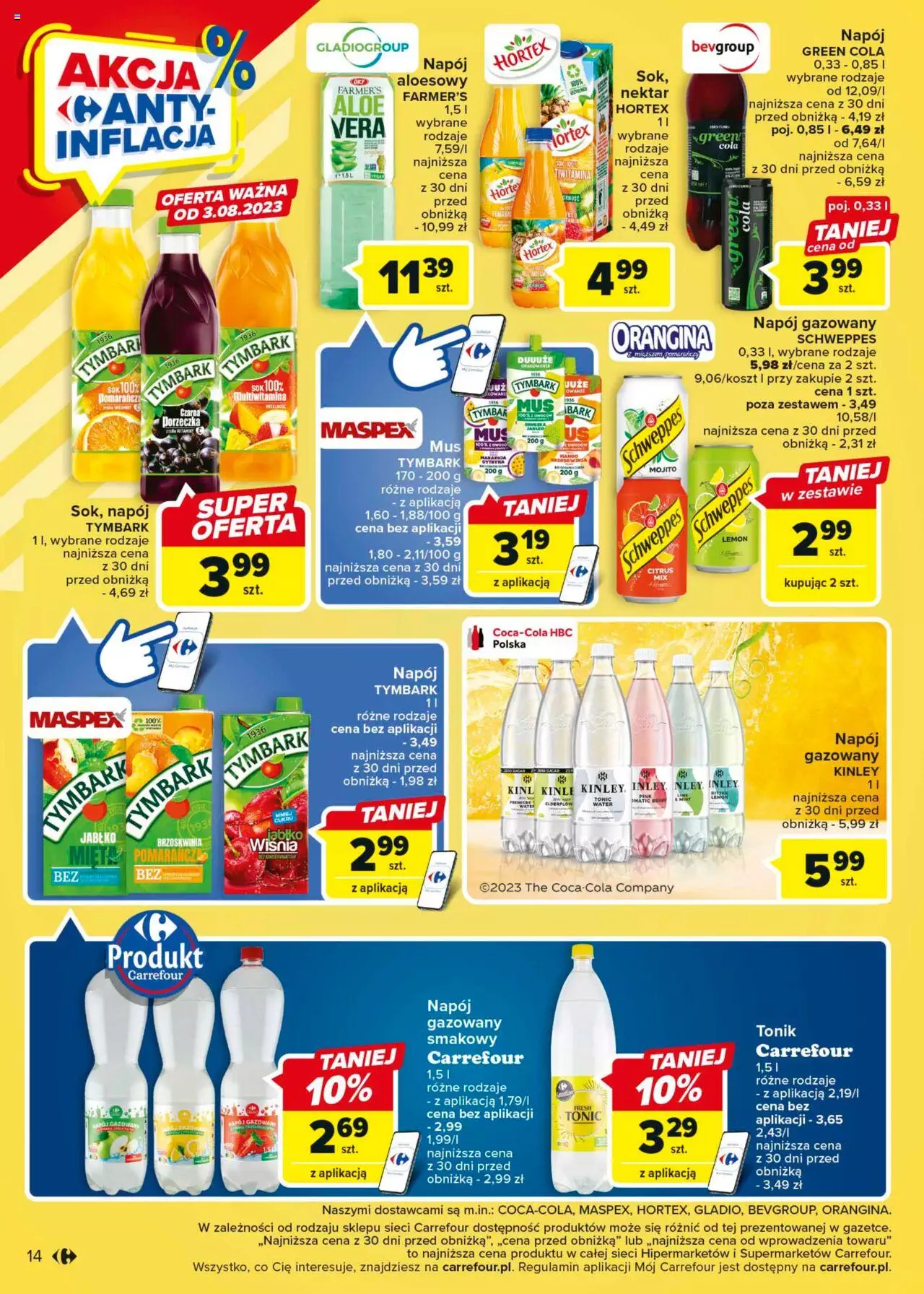 Carrefour  Gazetka ważna od 01.08.2023 do 12.08.2023 strona 11