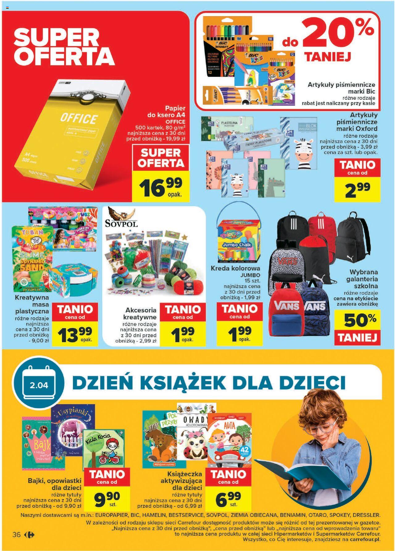 Carrefour Gazetka ważna od 02.04.2024 do 13.04.2024 strona 38