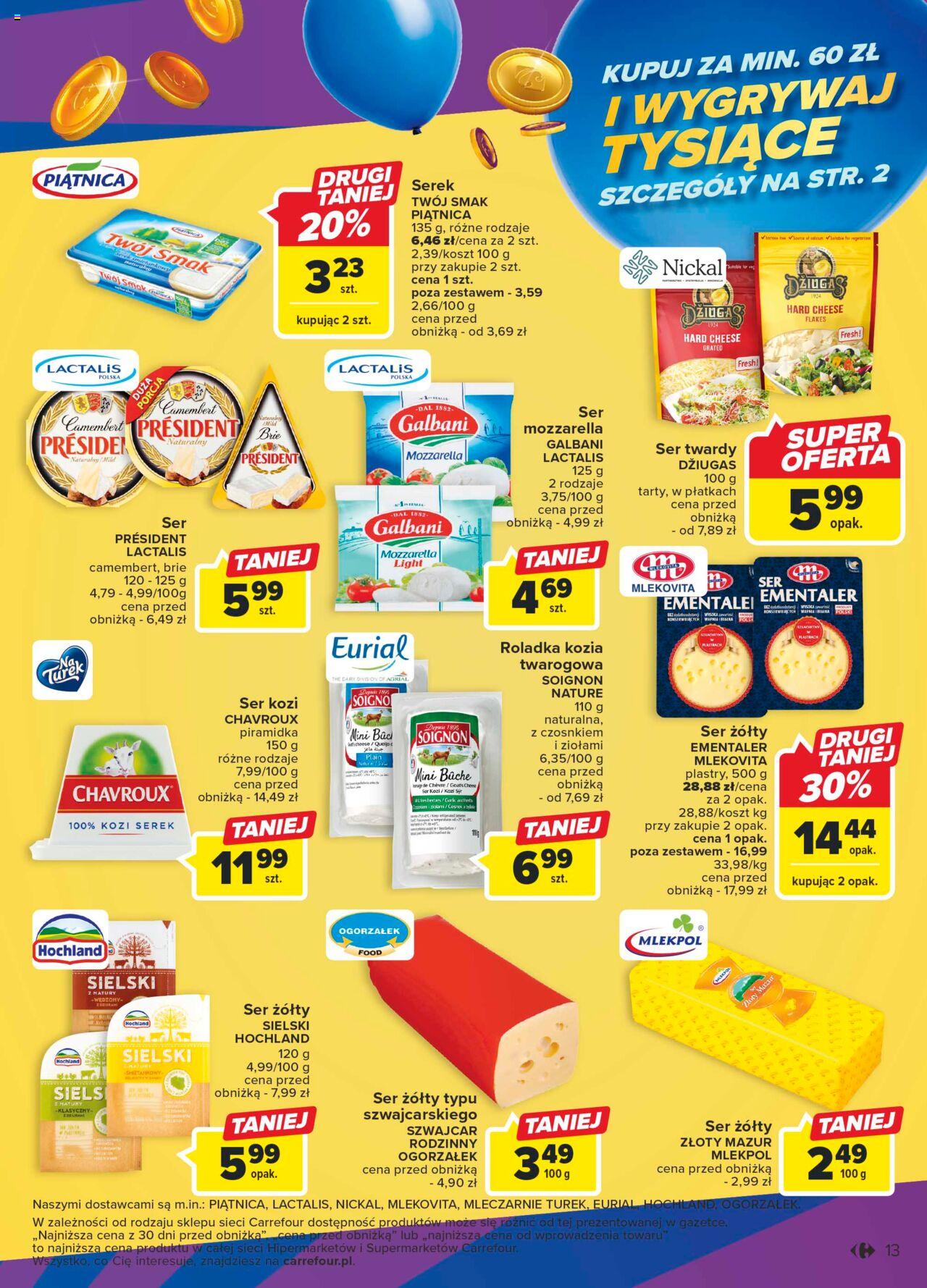Carrefour Gazetka ważna od 03.10.2023 do 07.10.2023 strona 13