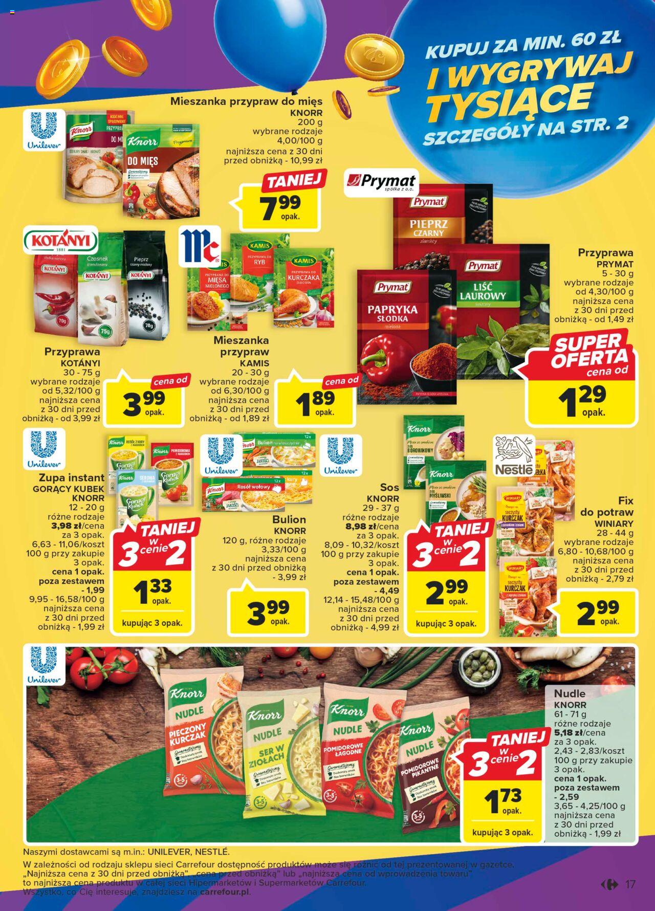 Carrefour Gazetka ważna od 03.10.2023 do 07.10.2023 strona 17