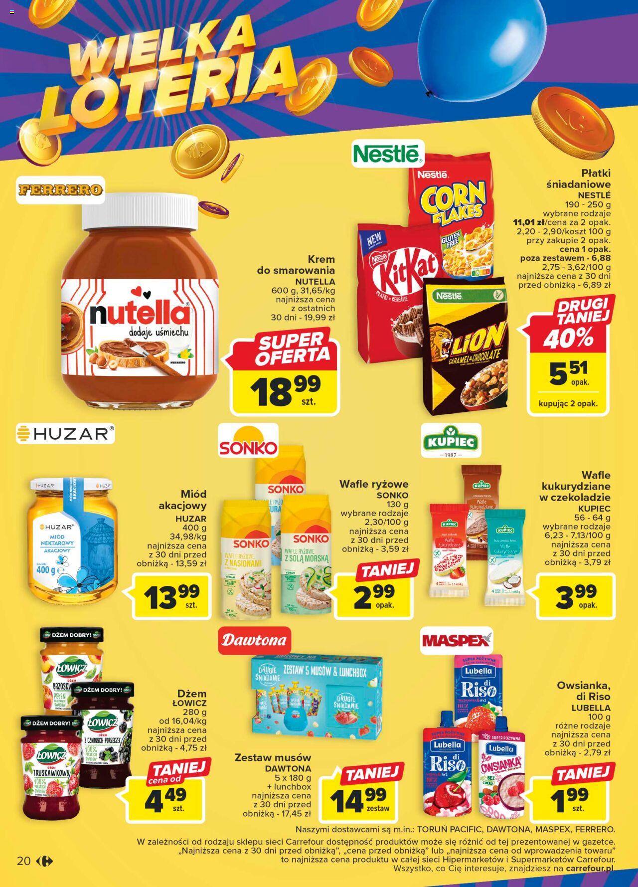 Carrefour Gazetka ważna od 03.10.2023 do 07.10.2023 strona 20