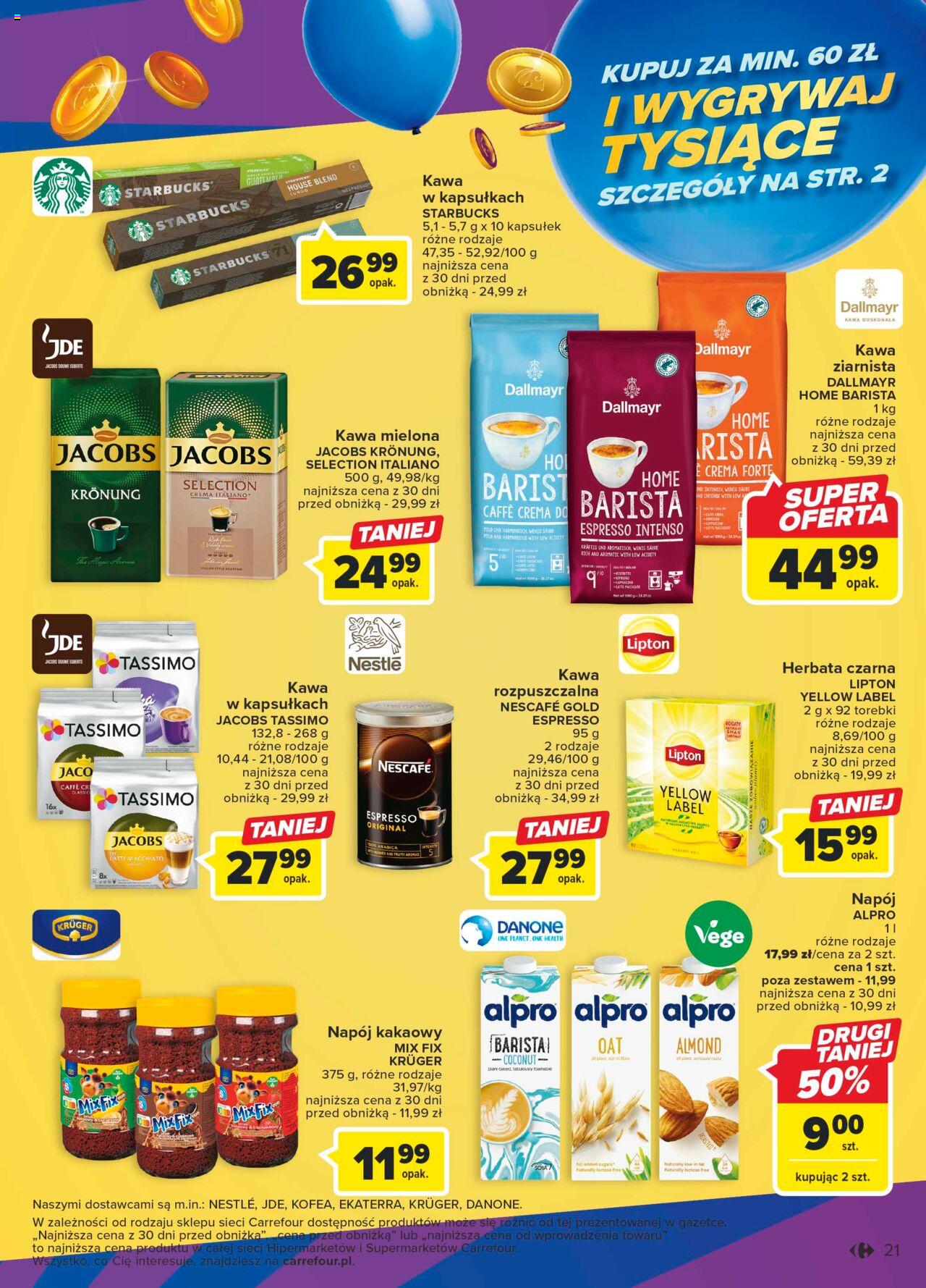 Carrefour Gazetka ważna od 03.10.2023 do 07.10.2023 strona 21