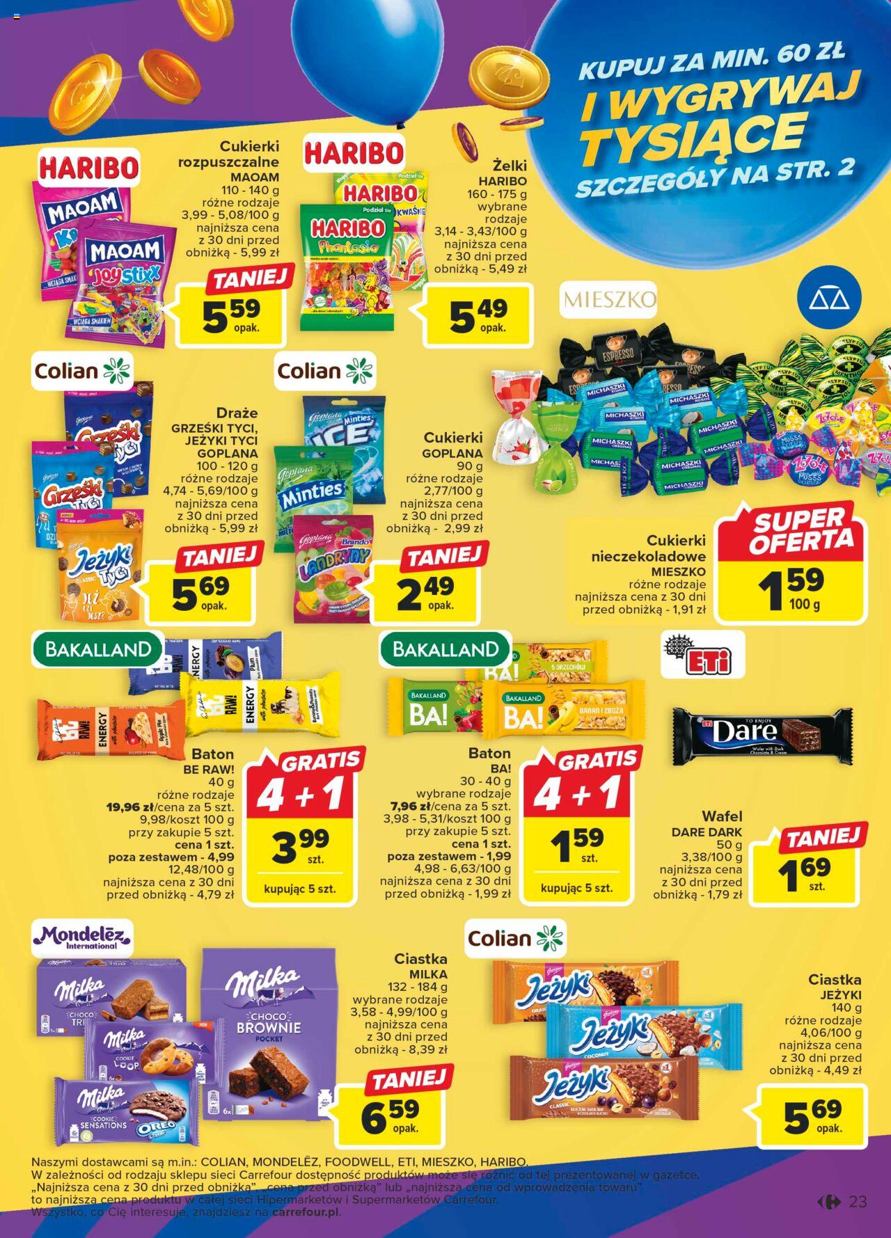Carrefour Gazetka ważna od 03.10.2023 do 07.10.2023 strona 23