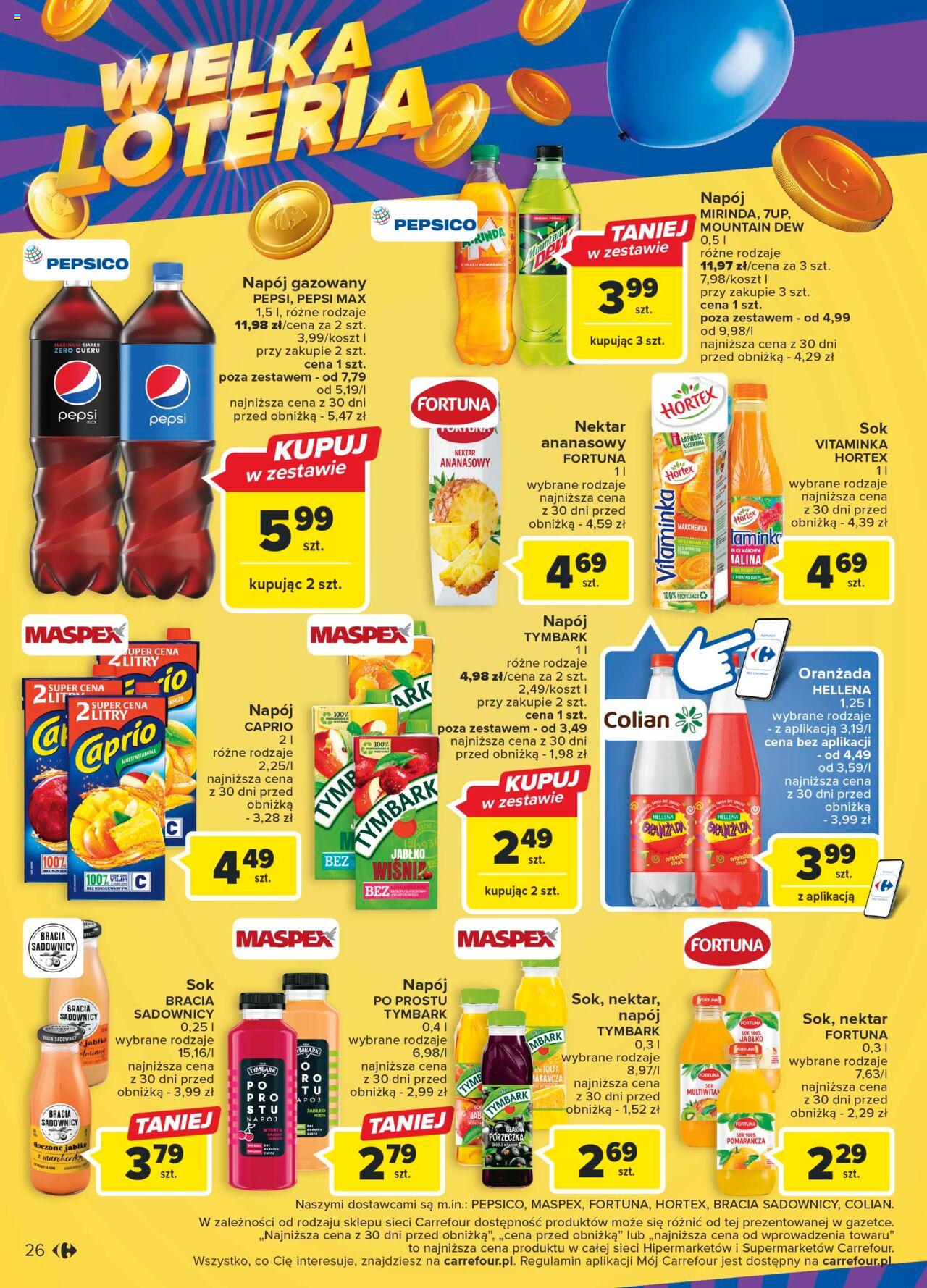 Carrefour Gazetka ważna od 03.10.2023 do 07.10.2023 strona 26