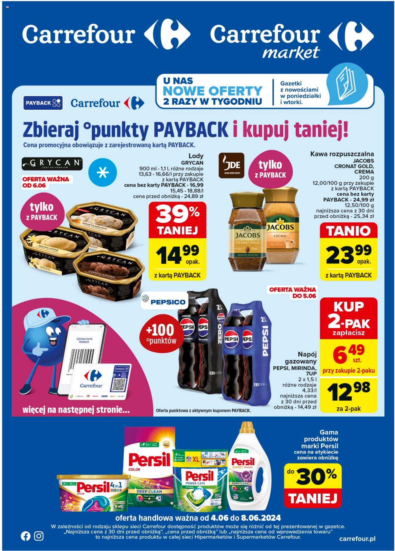 Carrefour Gazetka ważna od 04.06.2024 do 08.06.2024 strona 1