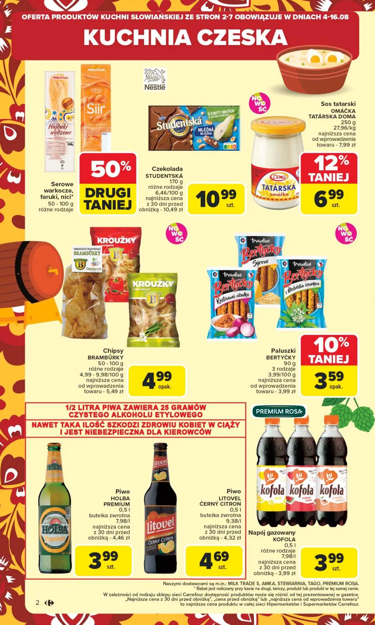 Carrefour  Gazetka ważna od 04.08.2025 do 09.08.2025 strona 4