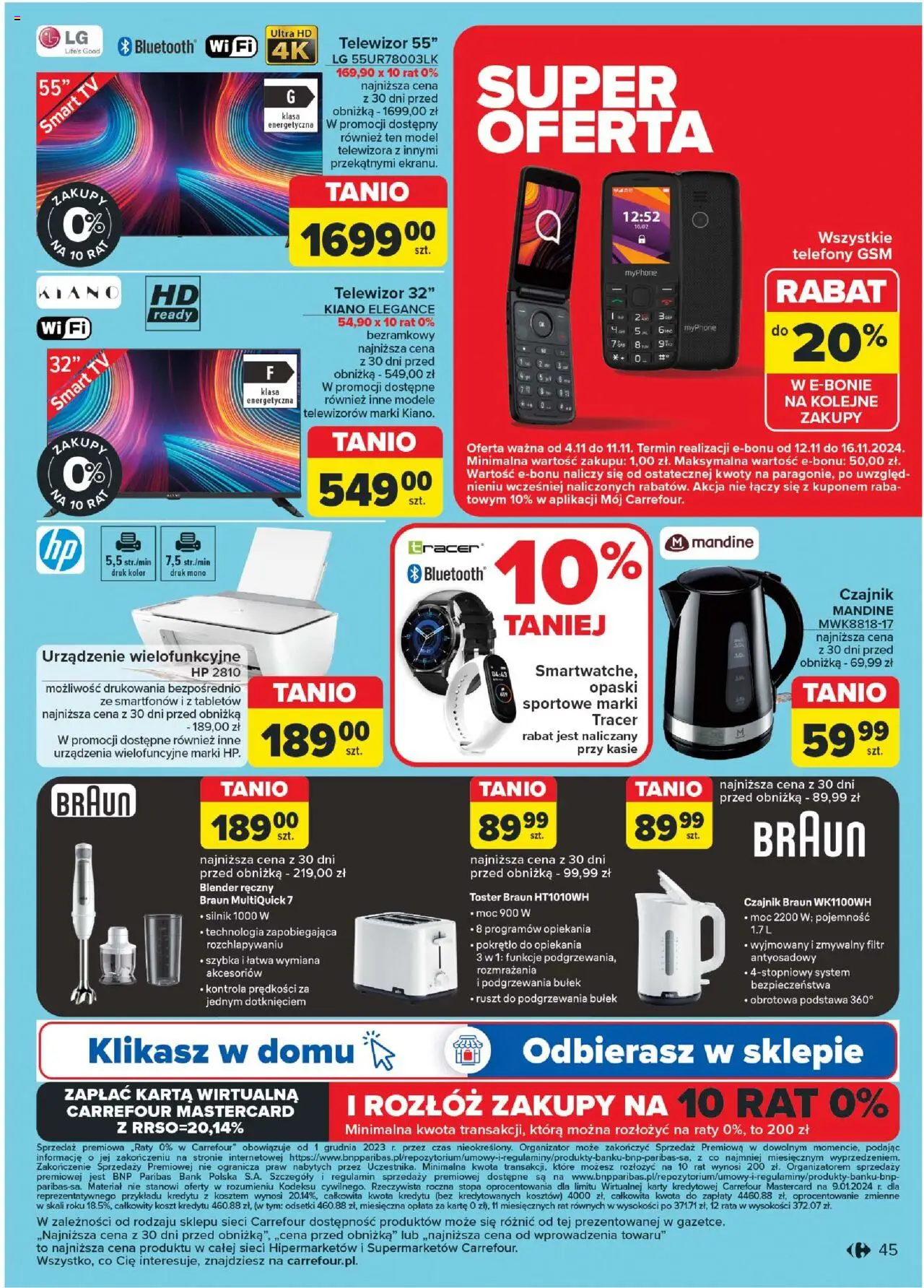 Carrefour gazetka ważna od 04.11.2024 do 09.11.2024 strona 44