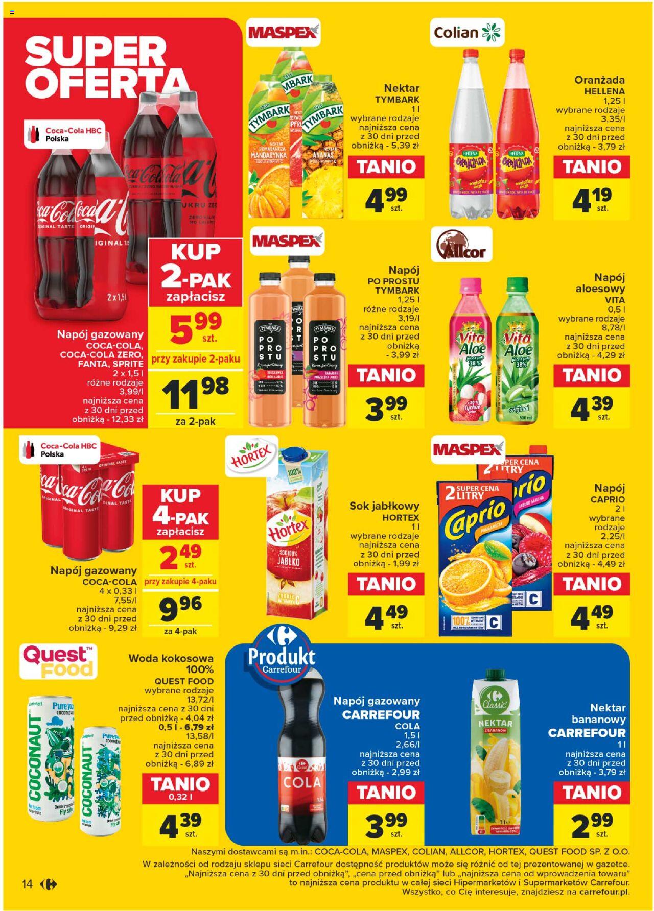 Carrefour Gazetka ważna od 05.03.2024 do 16.03.2024 strona 14