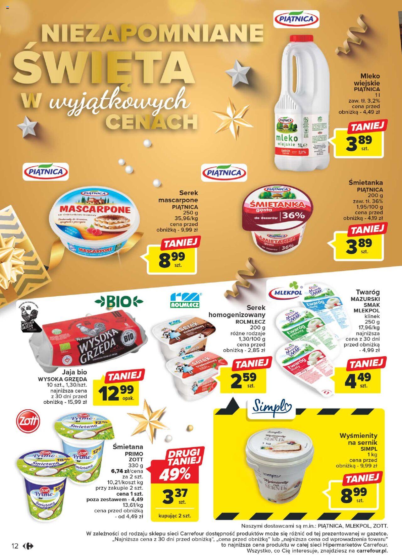 Carrefour gazetka ważna od 05.12.2023 do 10.12.2023 strona 12
