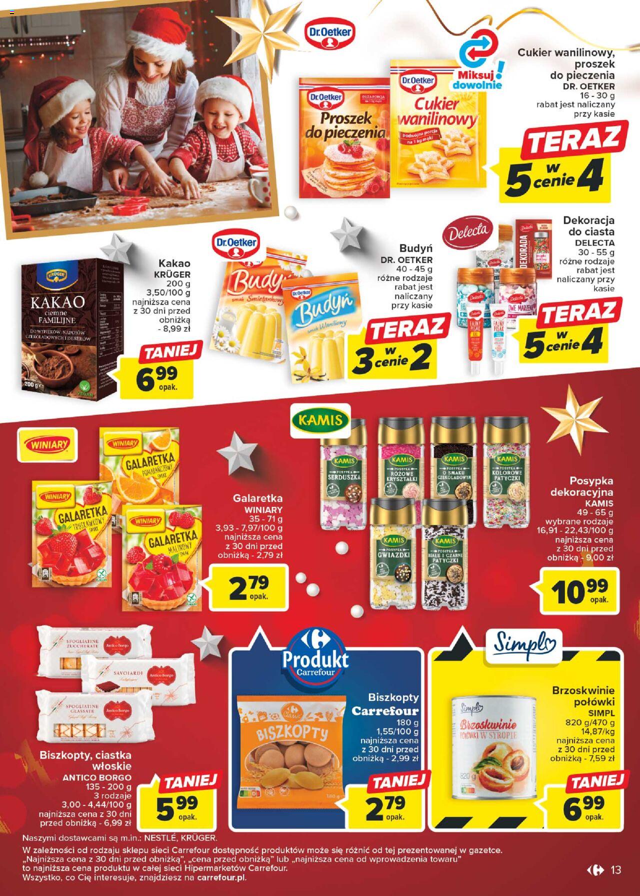Carrefour gazetka ważna od 05.12.2023 do 10.12.2023 strona 13