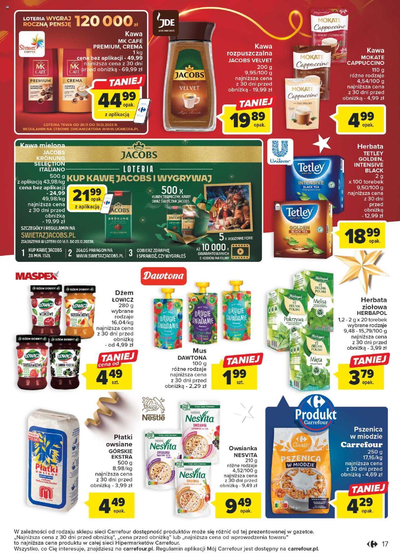 Carrefour gazetka ważna od 05.12.2023 do 10.12.2023 strona 17