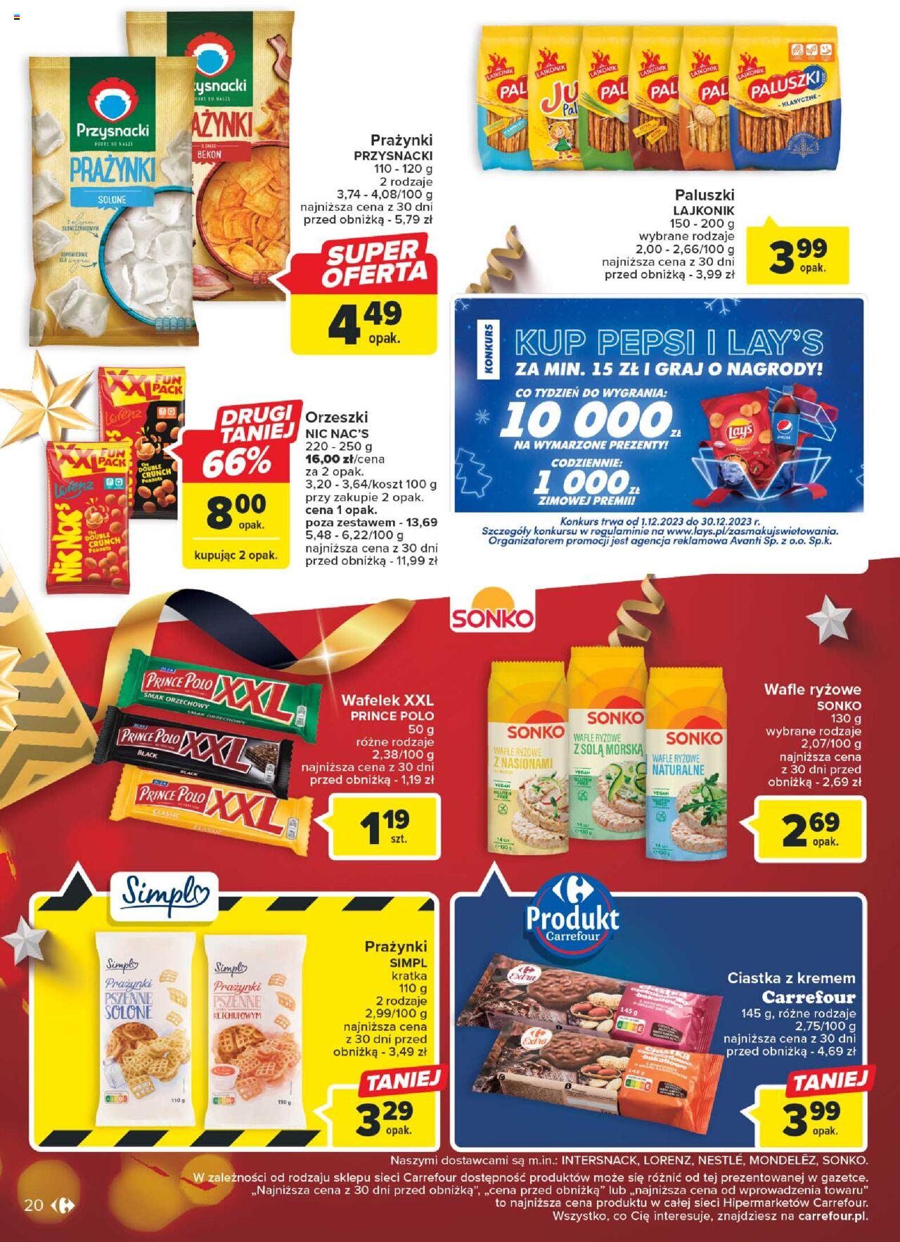 Carrefour gazetka ważna od 05.12.2023 do 10.12.2023 strona 20